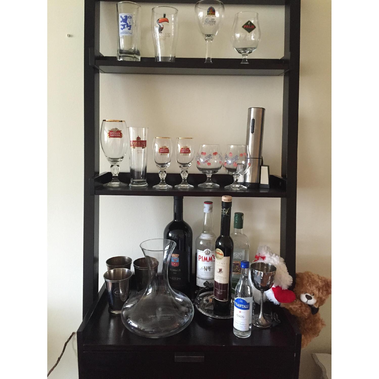 Crate & Barrel Leaning Wine Bar AptDeco