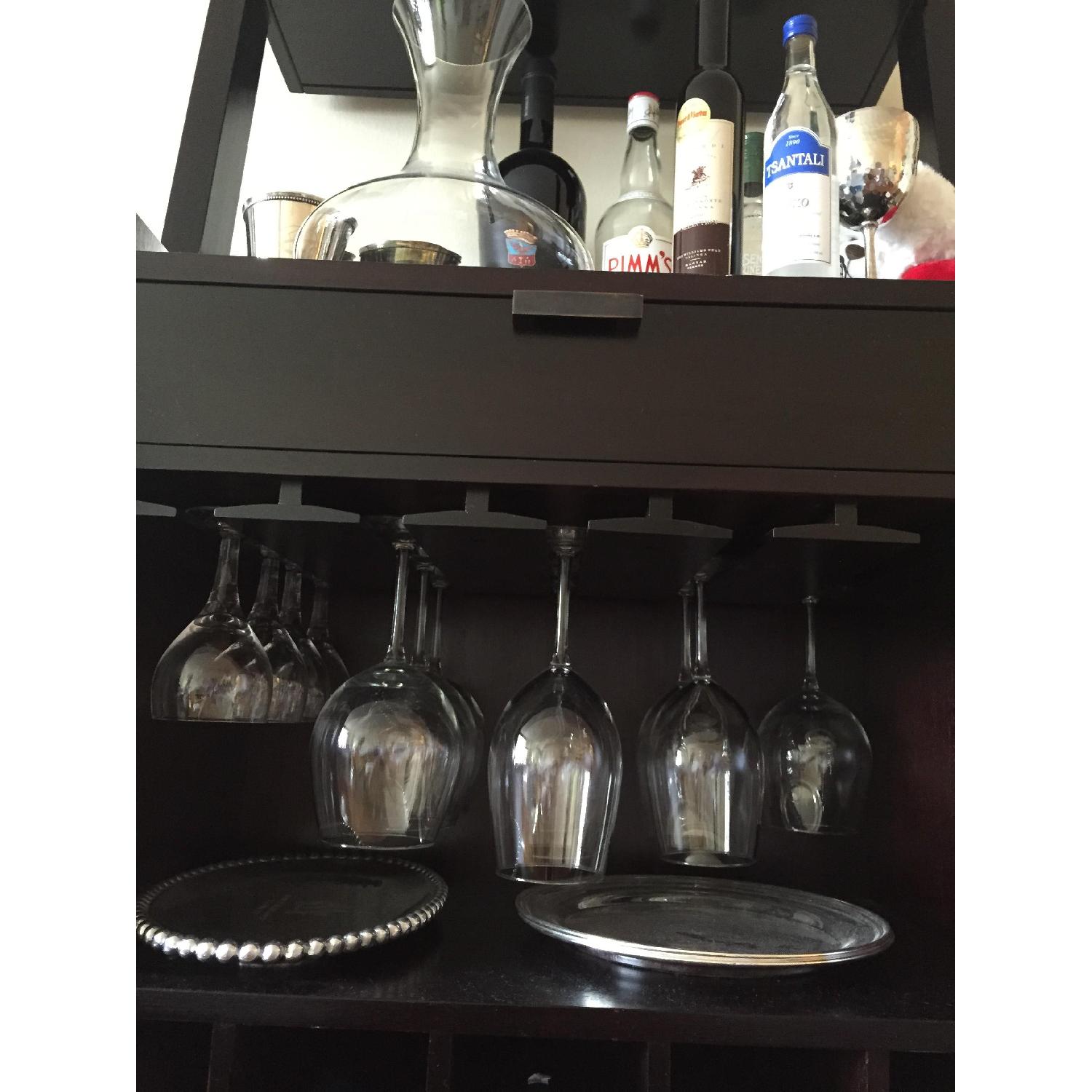 Crate & Barrel Leaning Wine Bar AptDeco