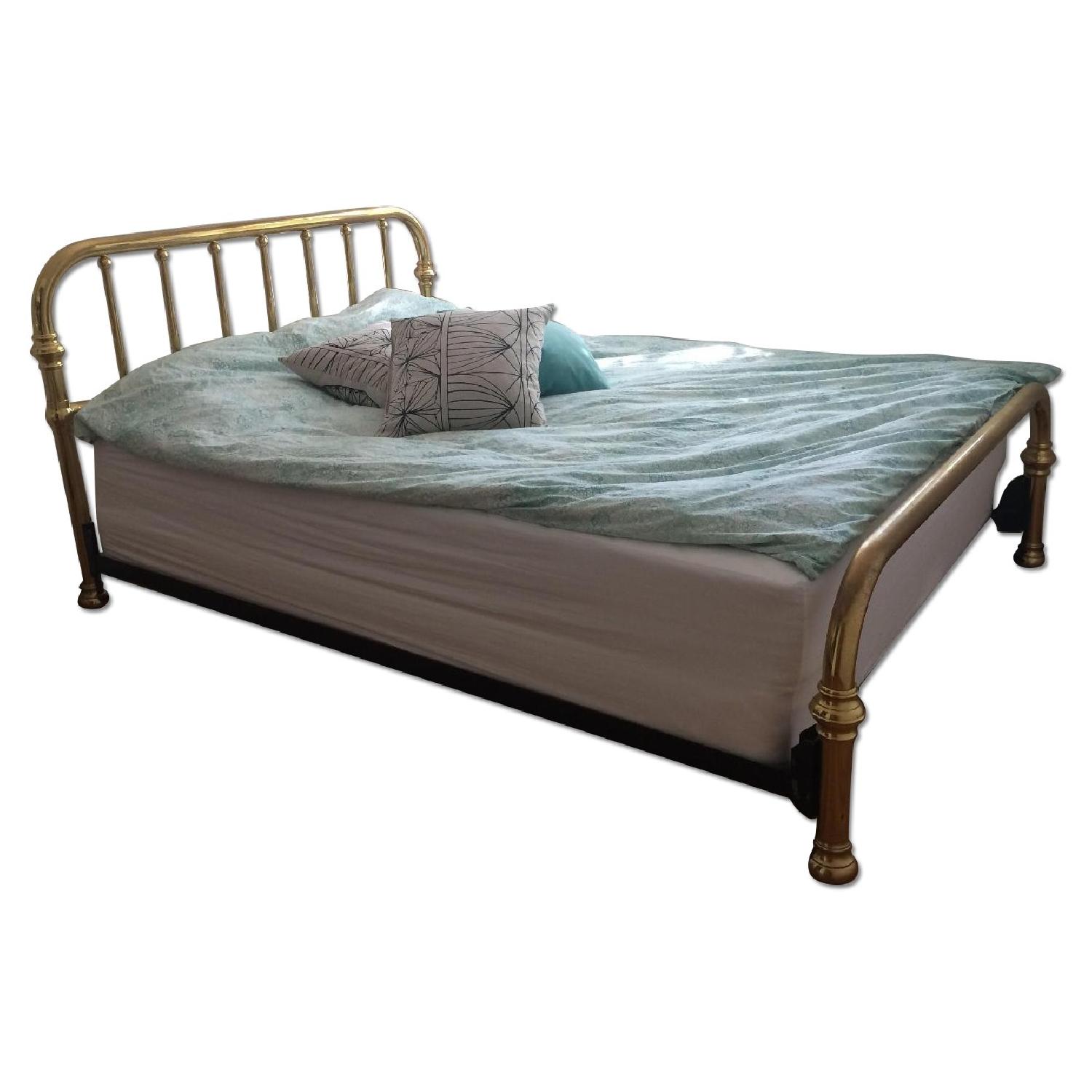 Queen Brass Stylish Flat Brass Finishing Flugel Horn Along With Mouthpiece MI 098 Brass Bed Queen for sale - eBay