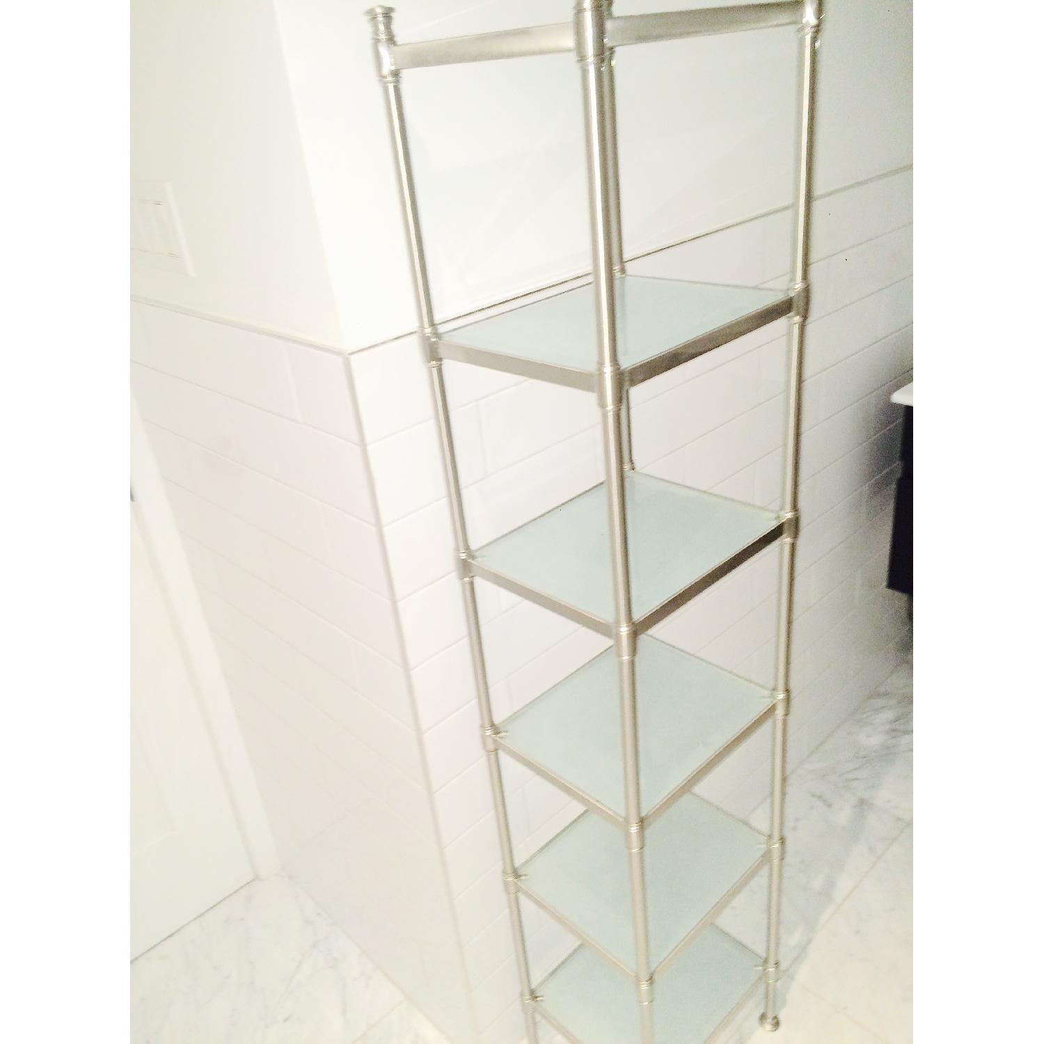 Restoration Hardware Newbury Tall Etagere/Bathroom Shelves - image-1