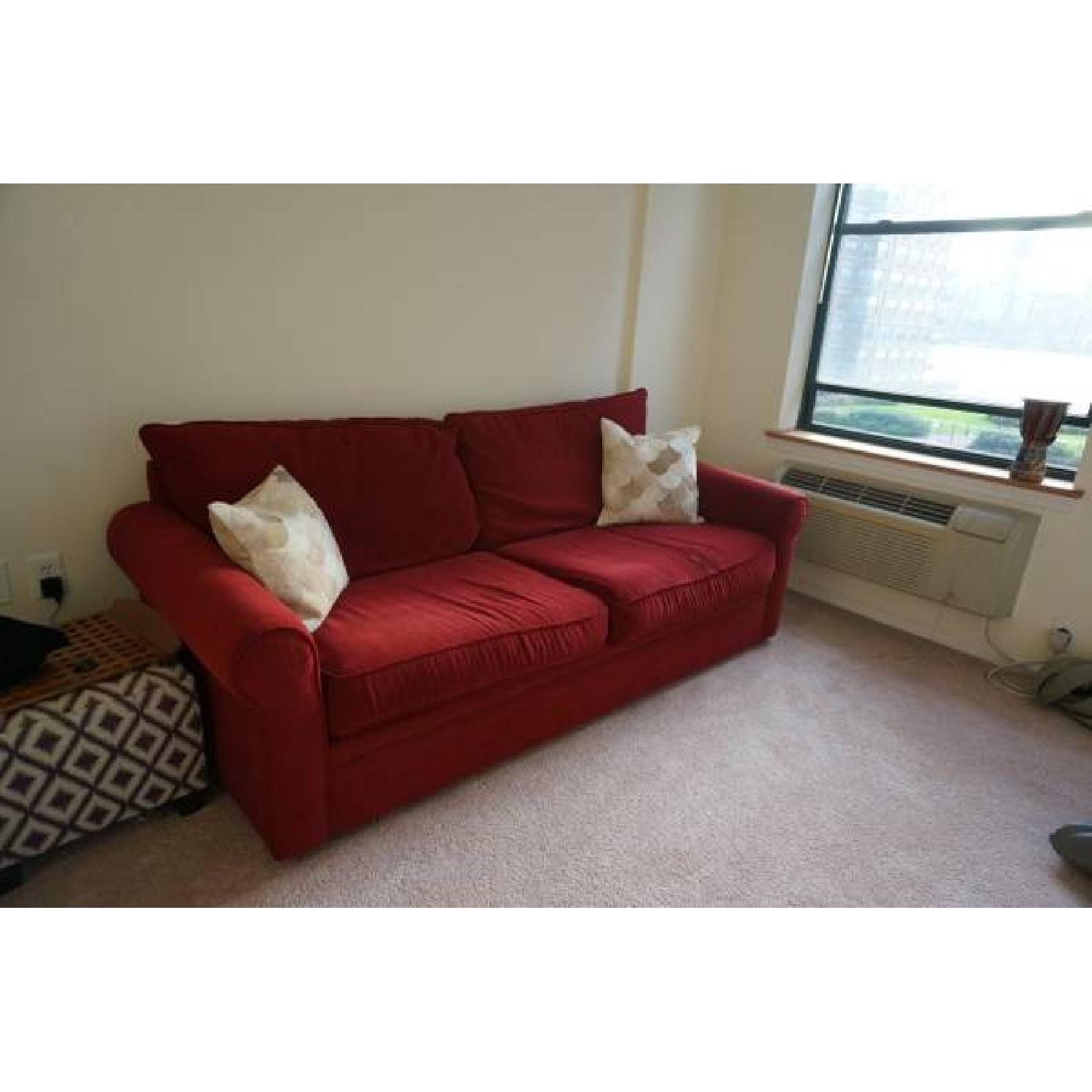 Crimson Queen Pull Out Couch - image-2