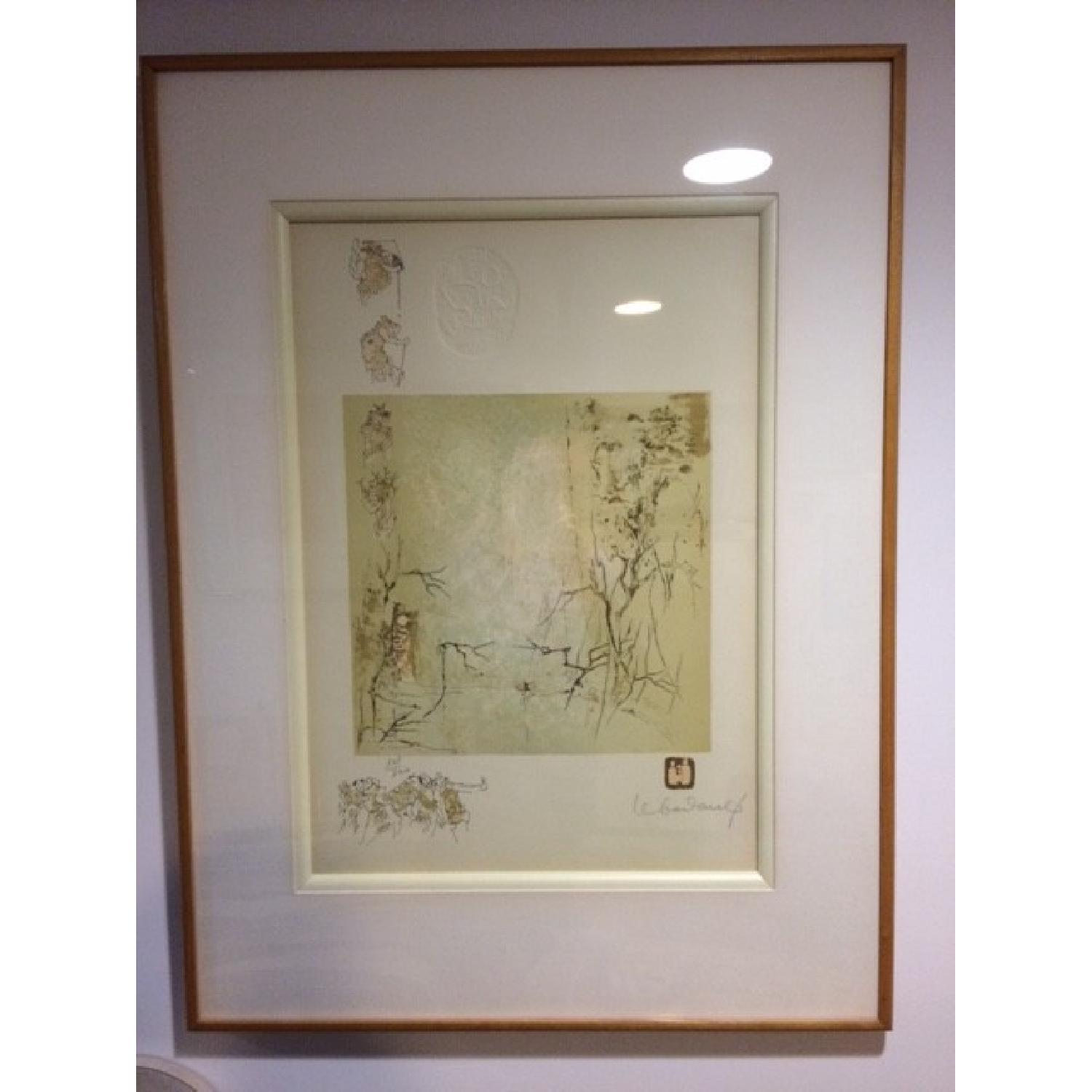 Original Lebadang Signed & Numbered Lithographs Pair AptDeco