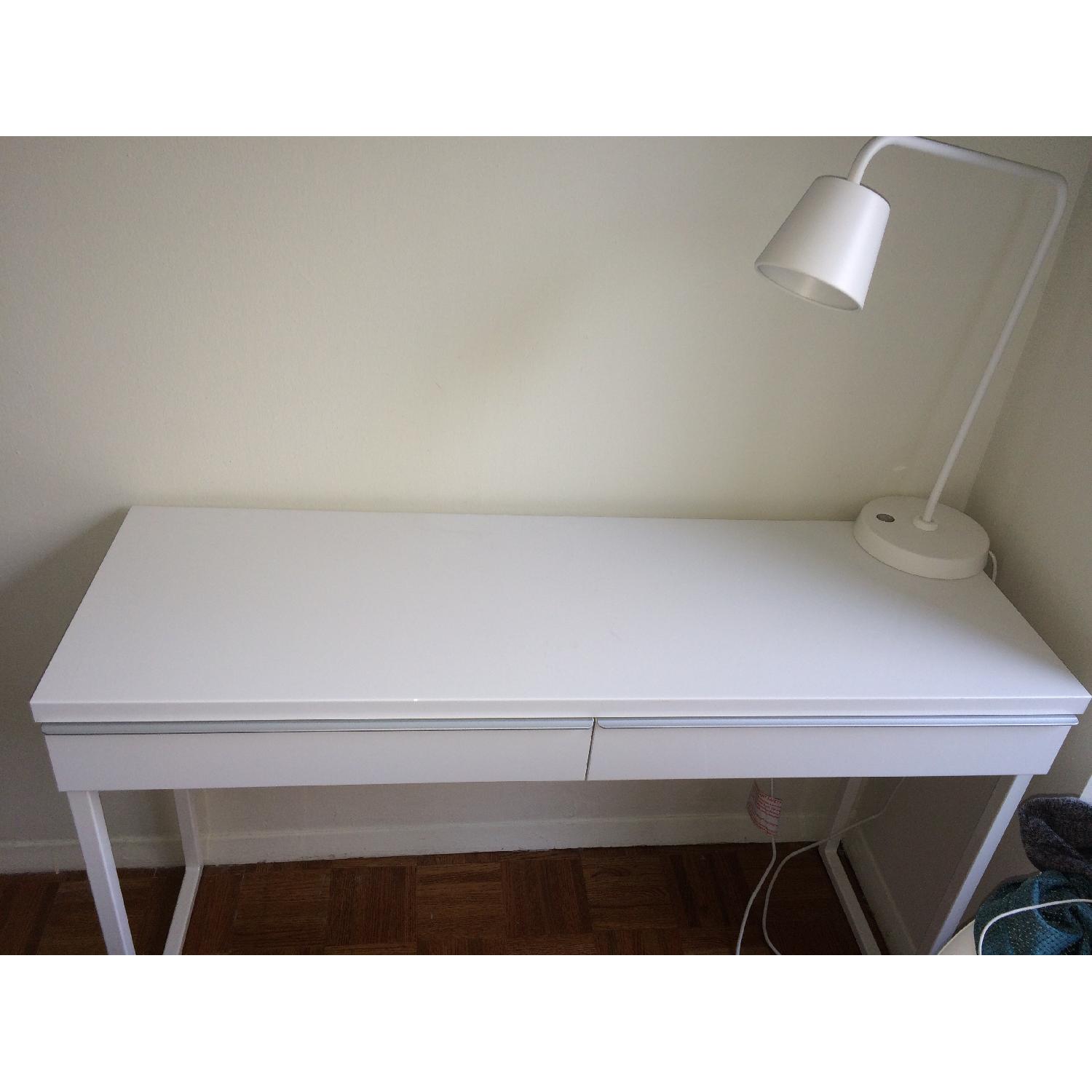 Ikea High Gloss Desk - image-1