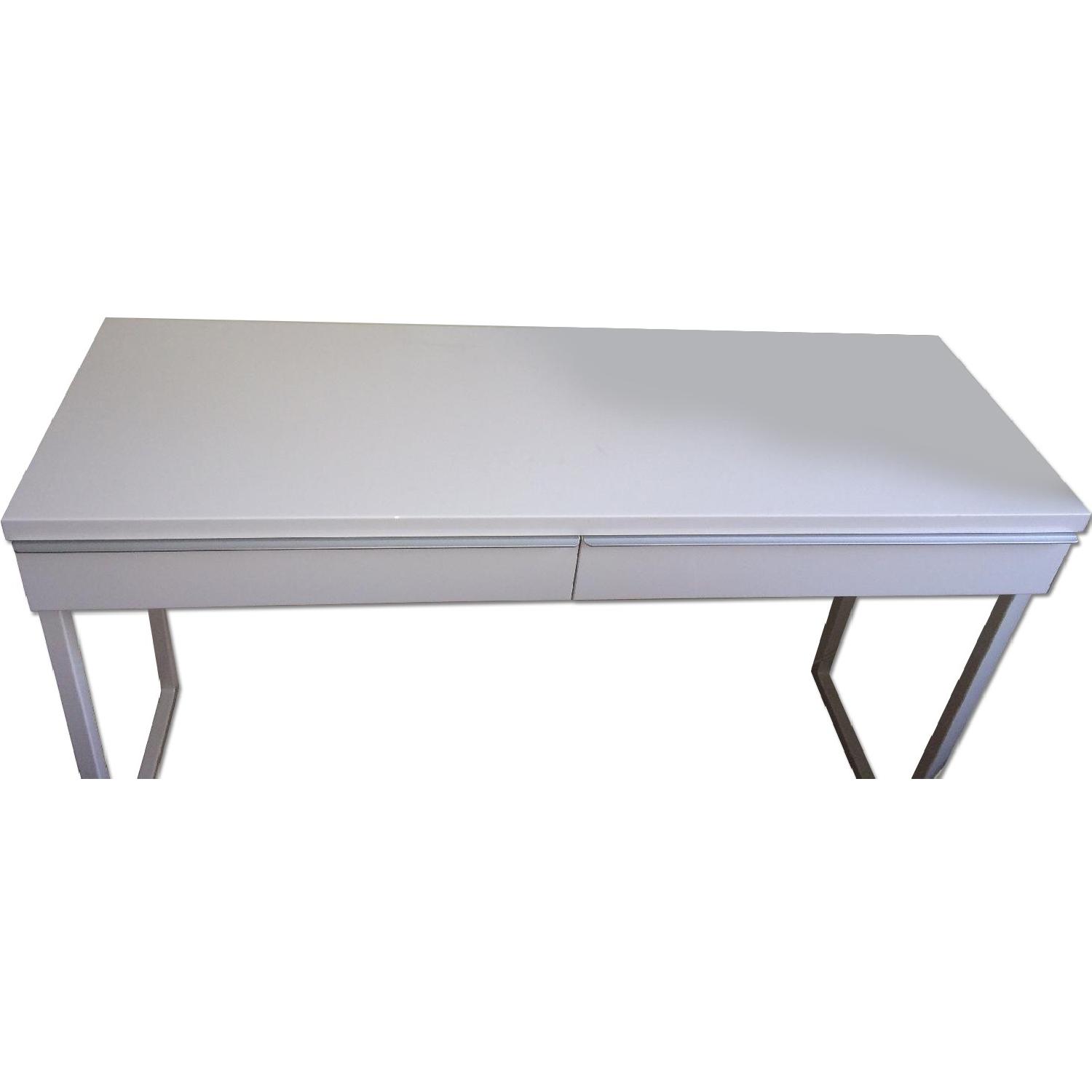 Ikea High Gloss Desk - image-0