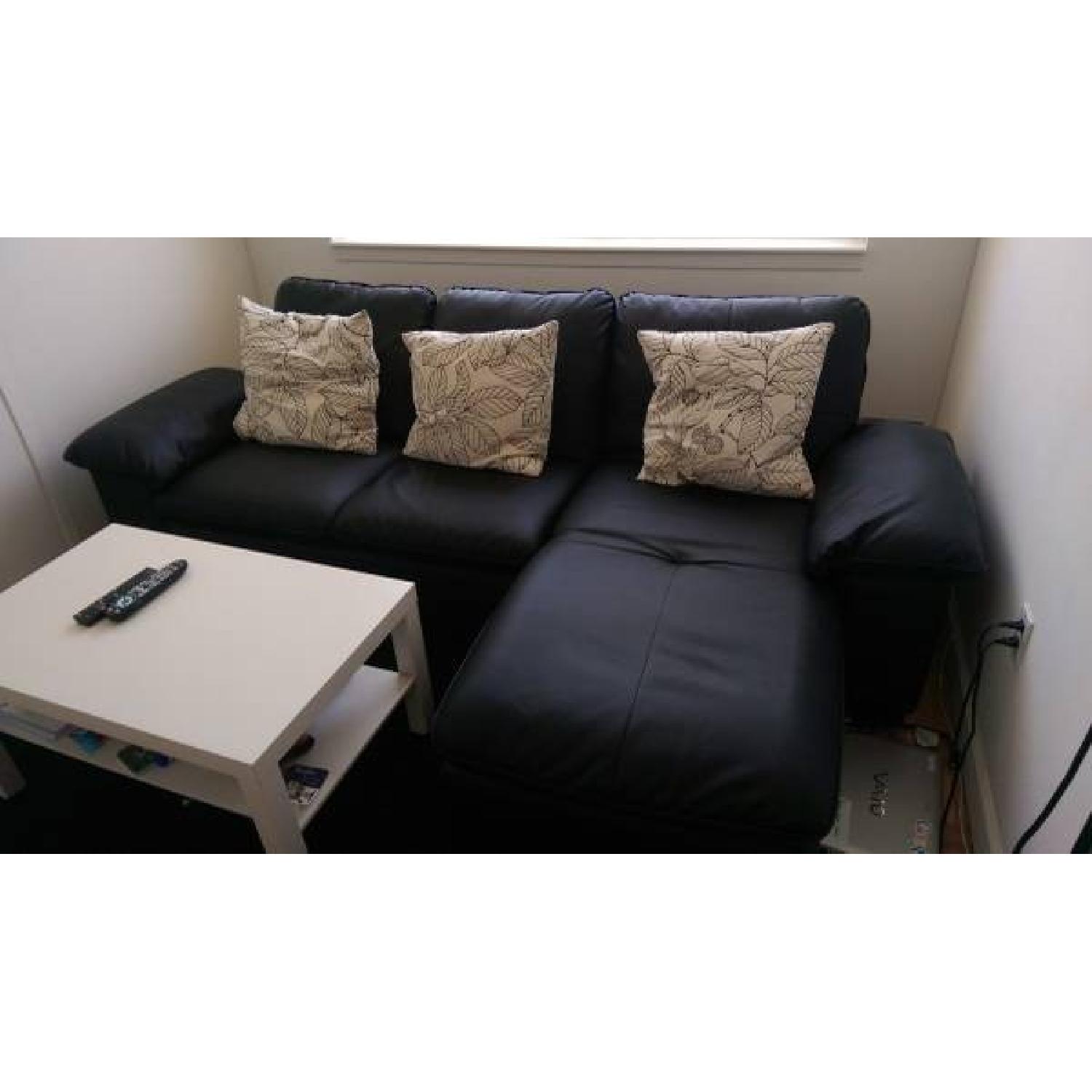 Ikea Leather Sectional Sofa AptDeco