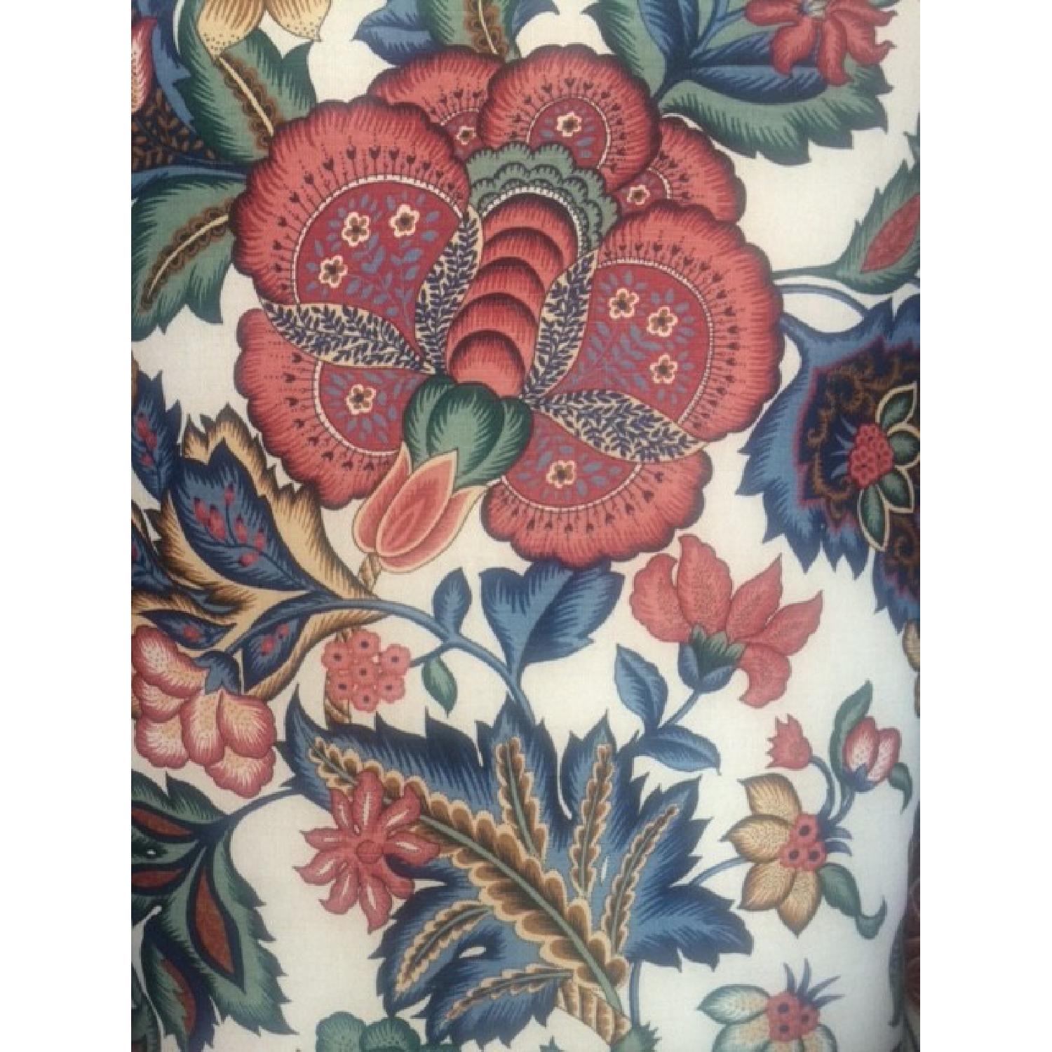 Vintage Floral Wingback Chair - image-3