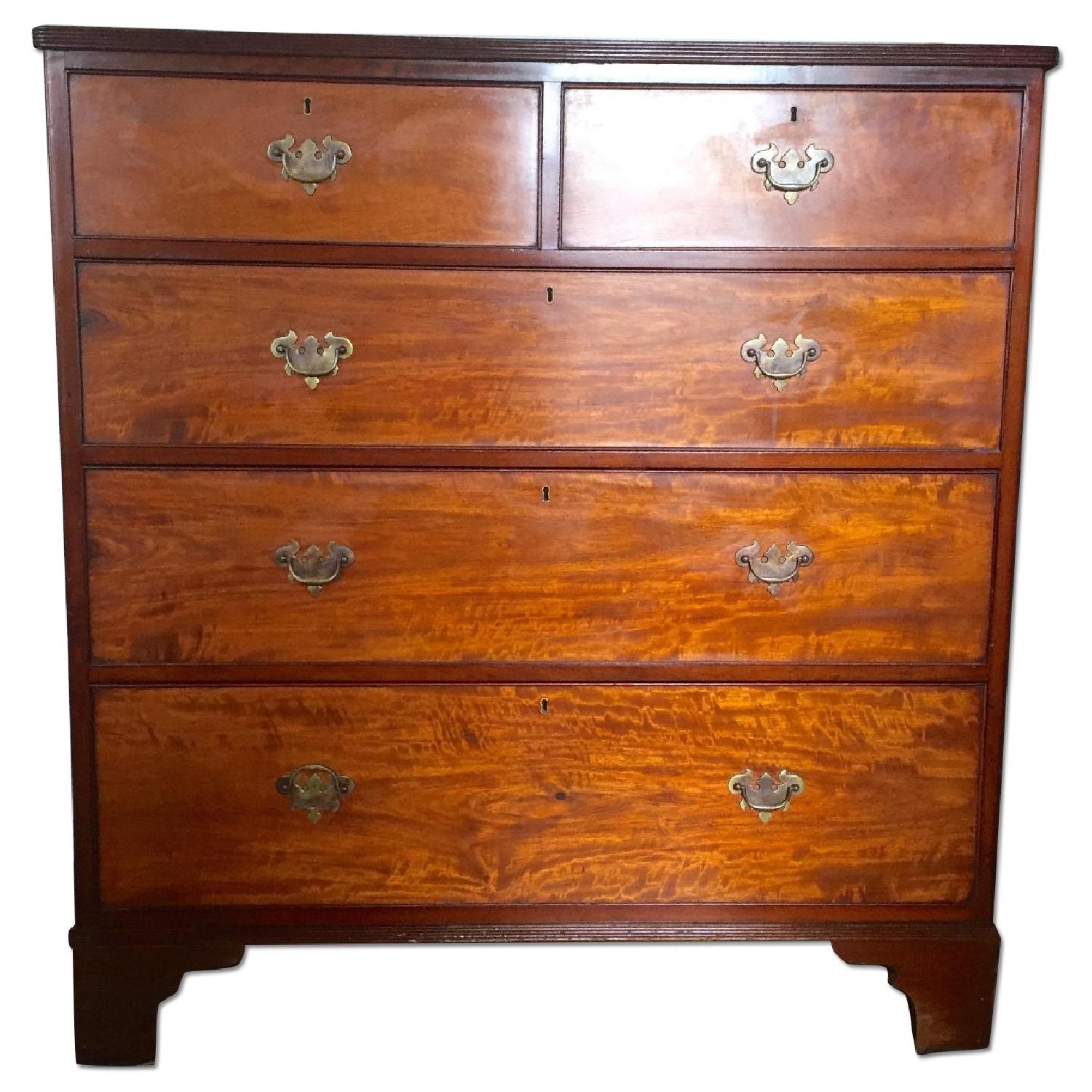 Antique Wood Baroque Dresser - image-0