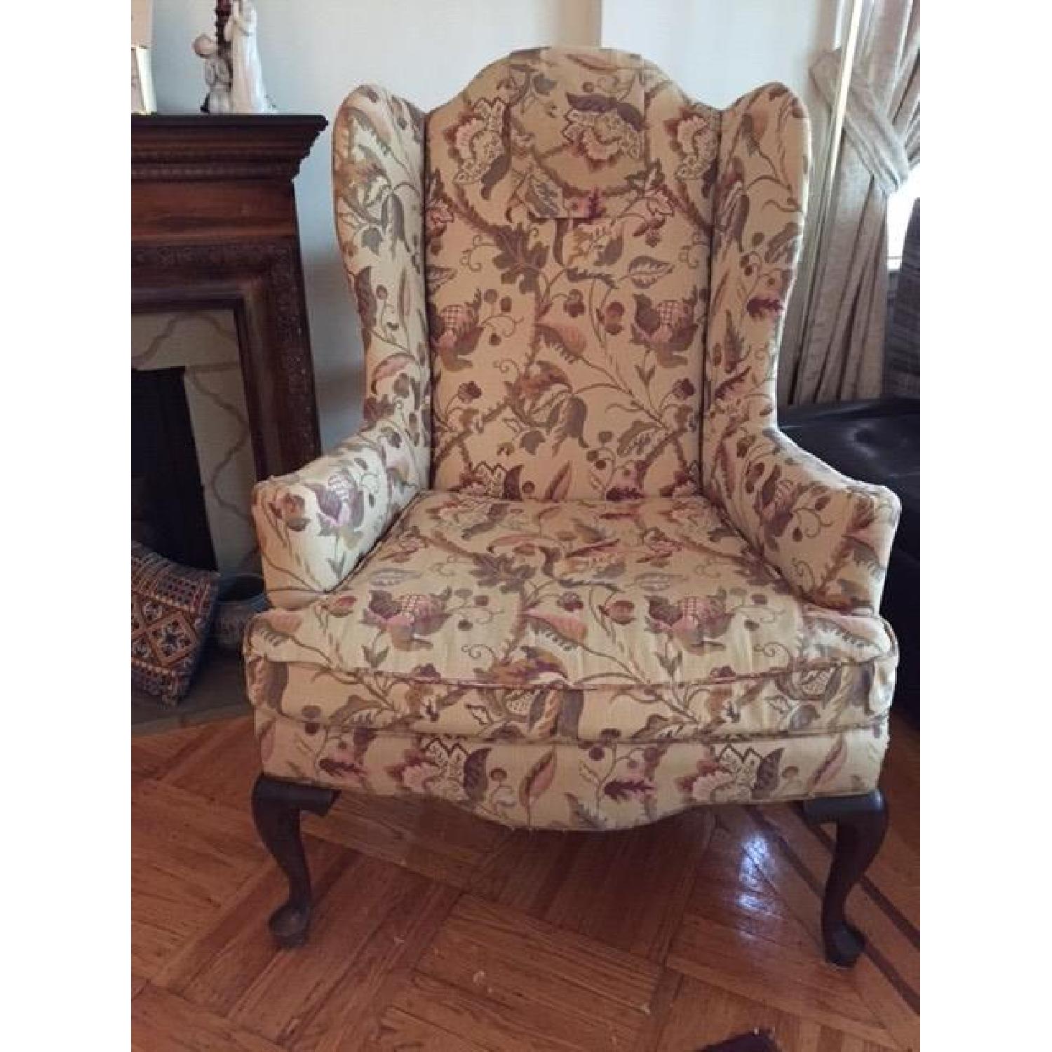Ethan Allen Queen Anne Chair- Pair - image-1