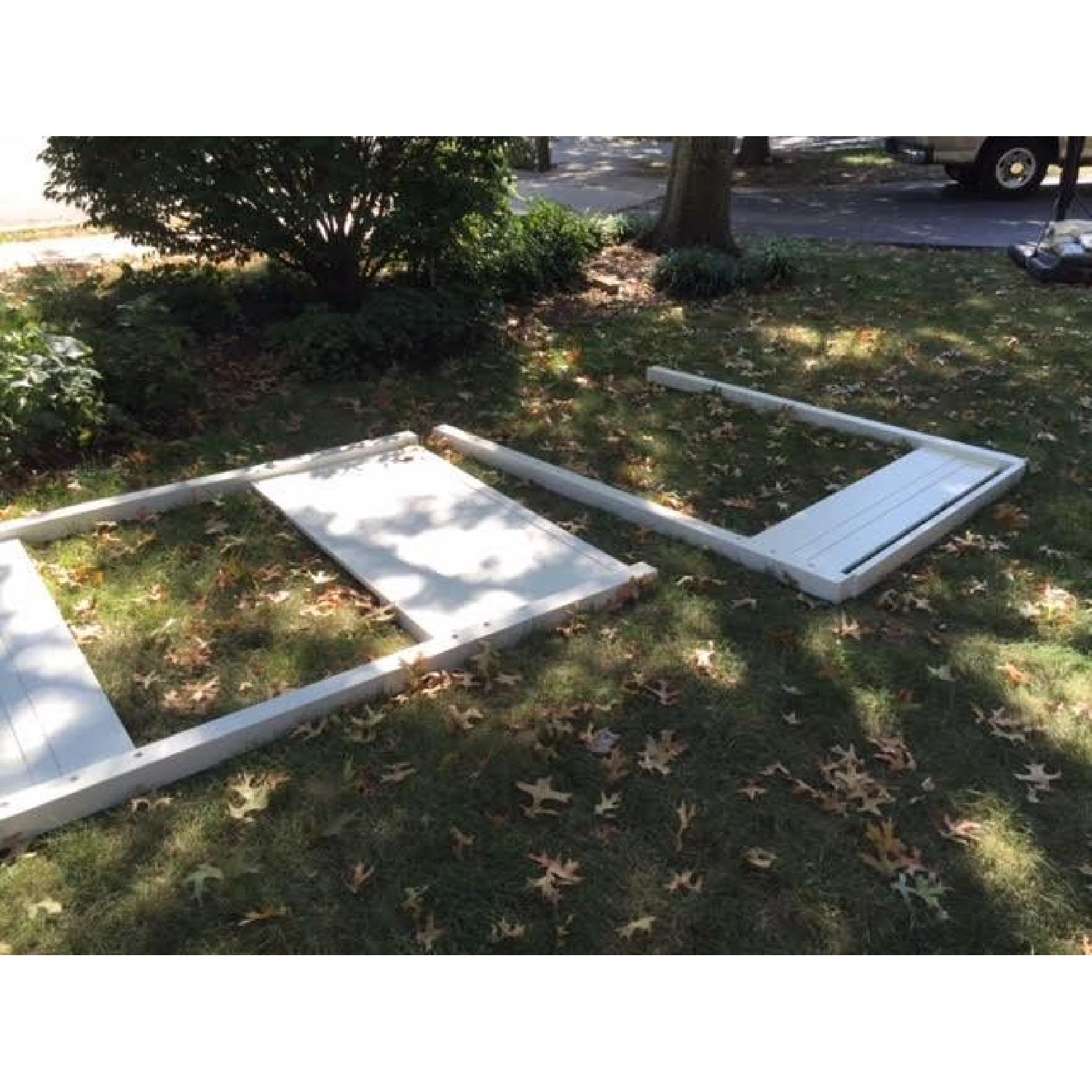 Pottery Barn Sleep & Study Full Size Loft Bed & Desk - image-6