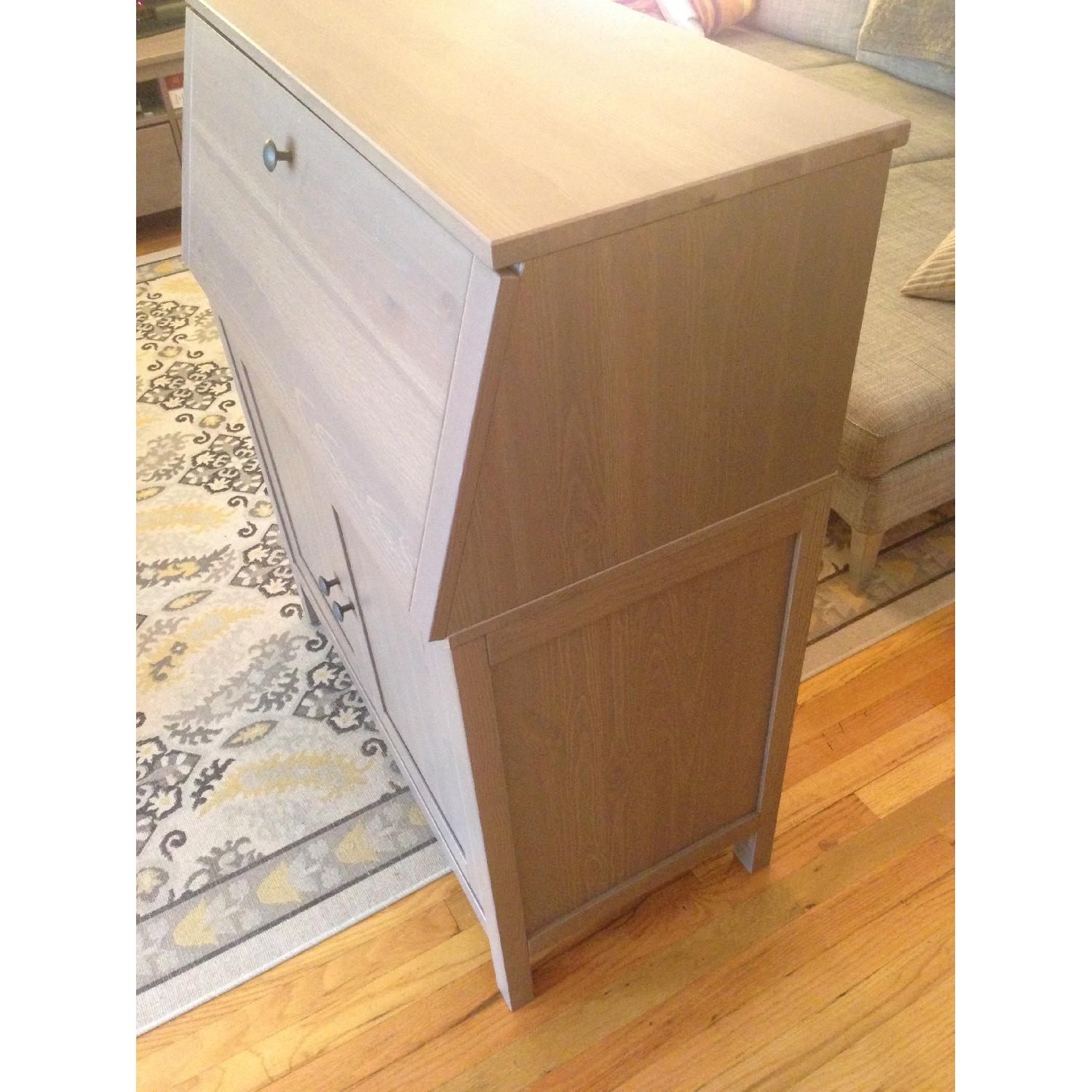 Ikea Hemnes Secretary Desk - Gray - image-5