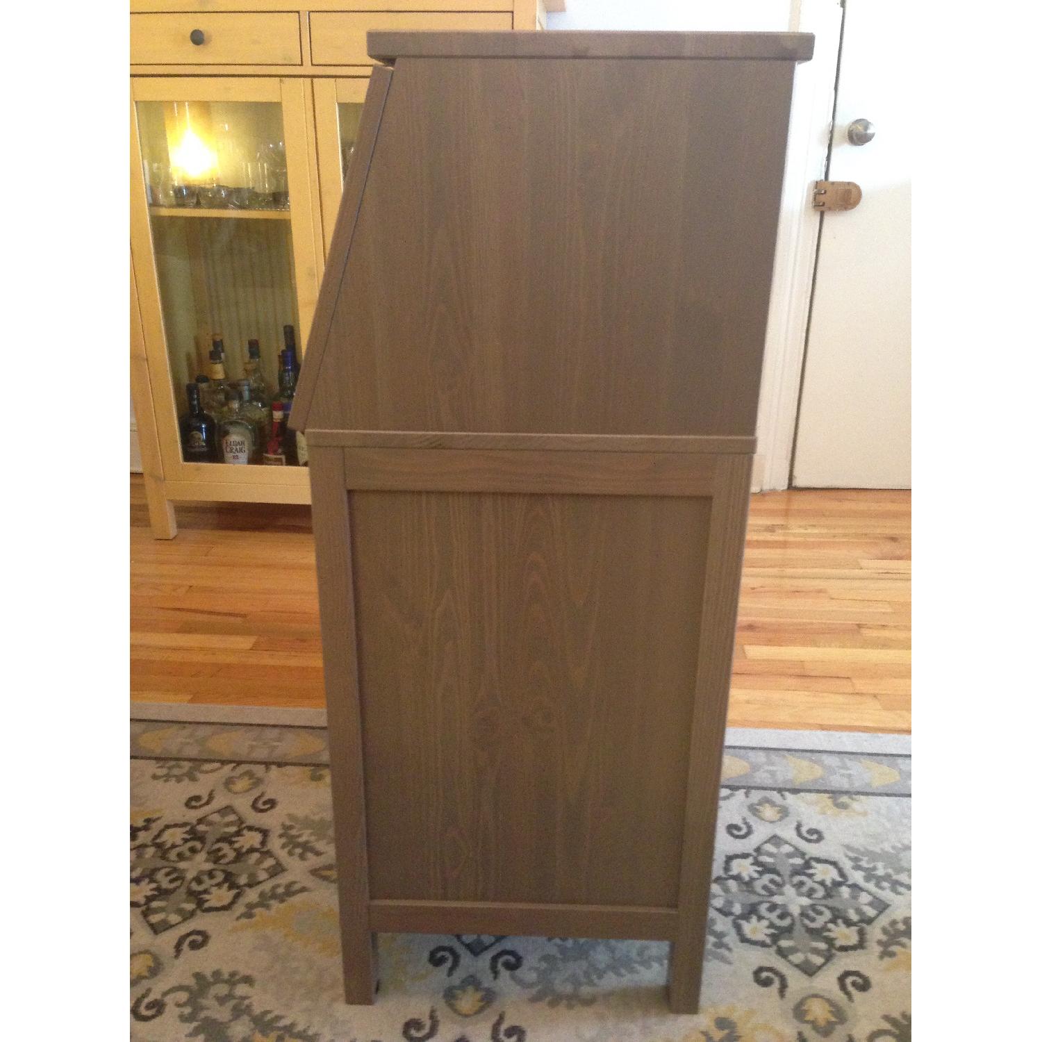 Ikea Hemnes Secretary Desk - Gray - image-8