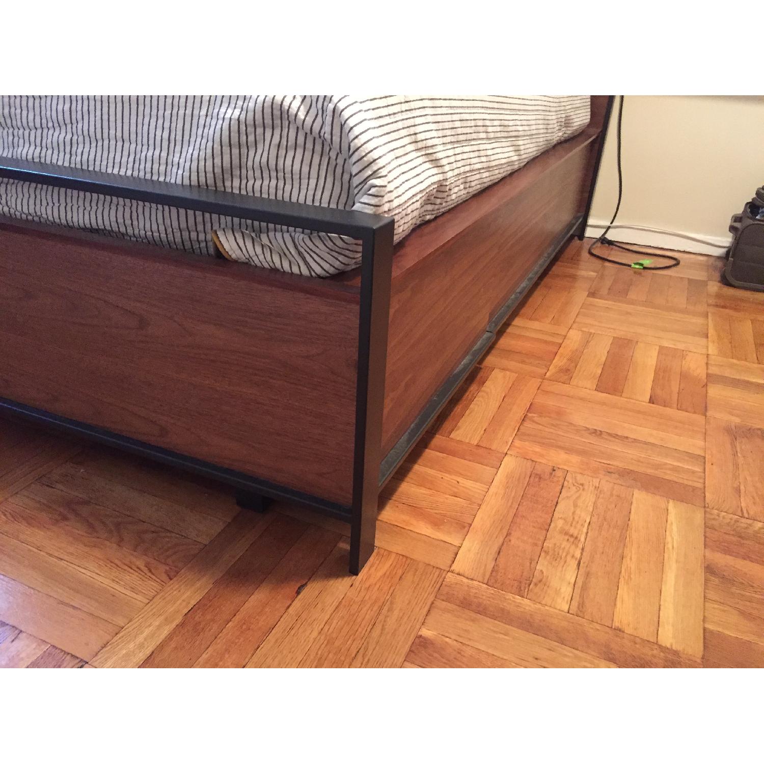 Crate & Barrel Queen Storage Bed - image-1