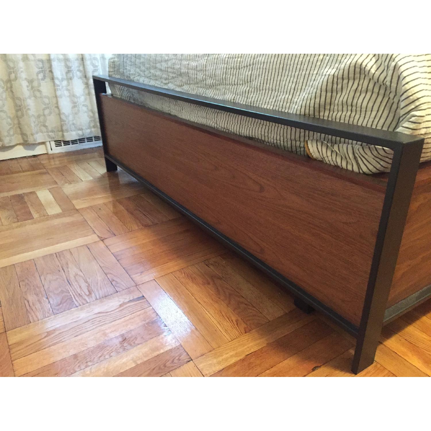 Crate & Barrel Queen Storage Bed - image-3