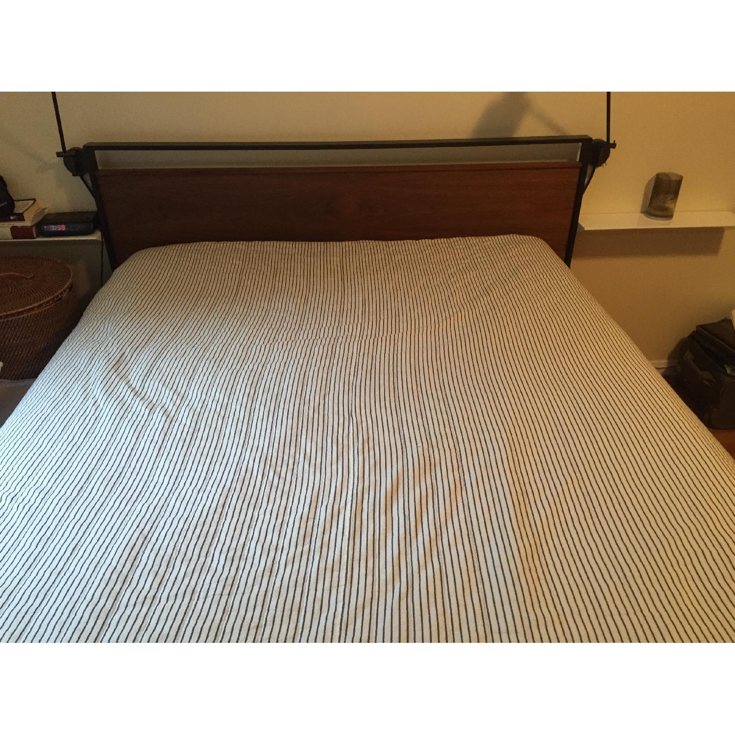 Crate & Barrel Queen Storage Bed - image-4