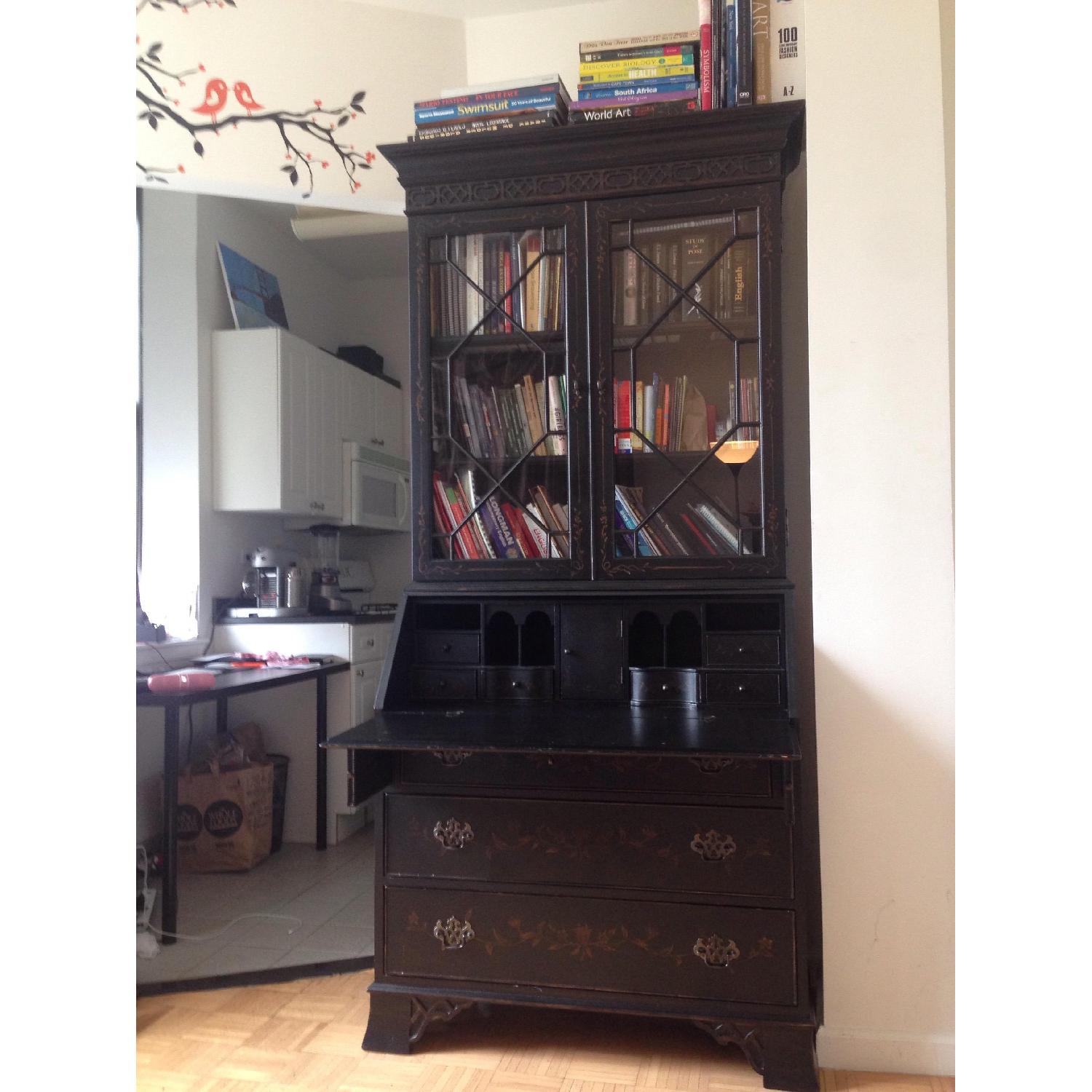 Ethan Allen Secretary Desk - image-1