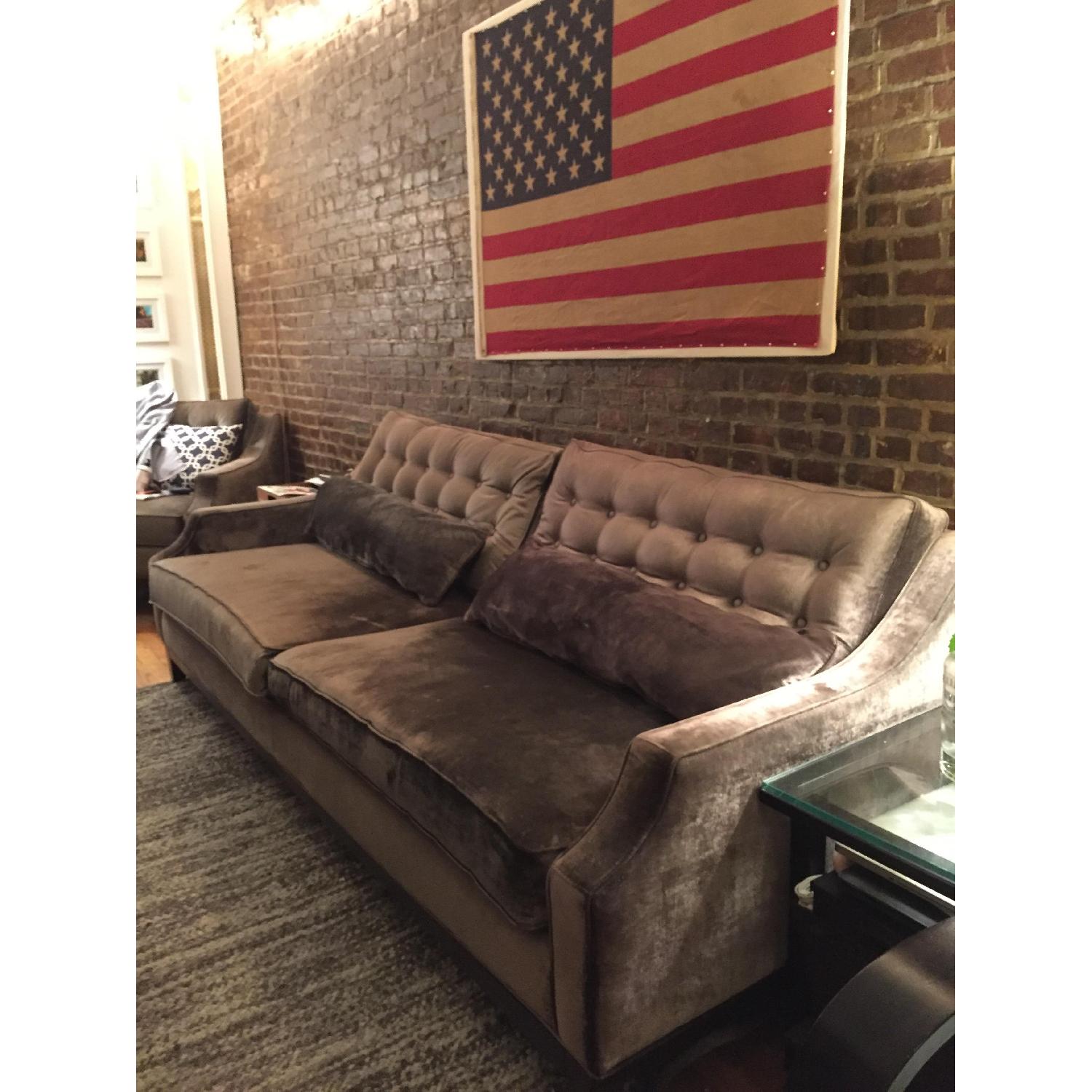 Z Gallerie Contemporary Harrison Sofa - image-3