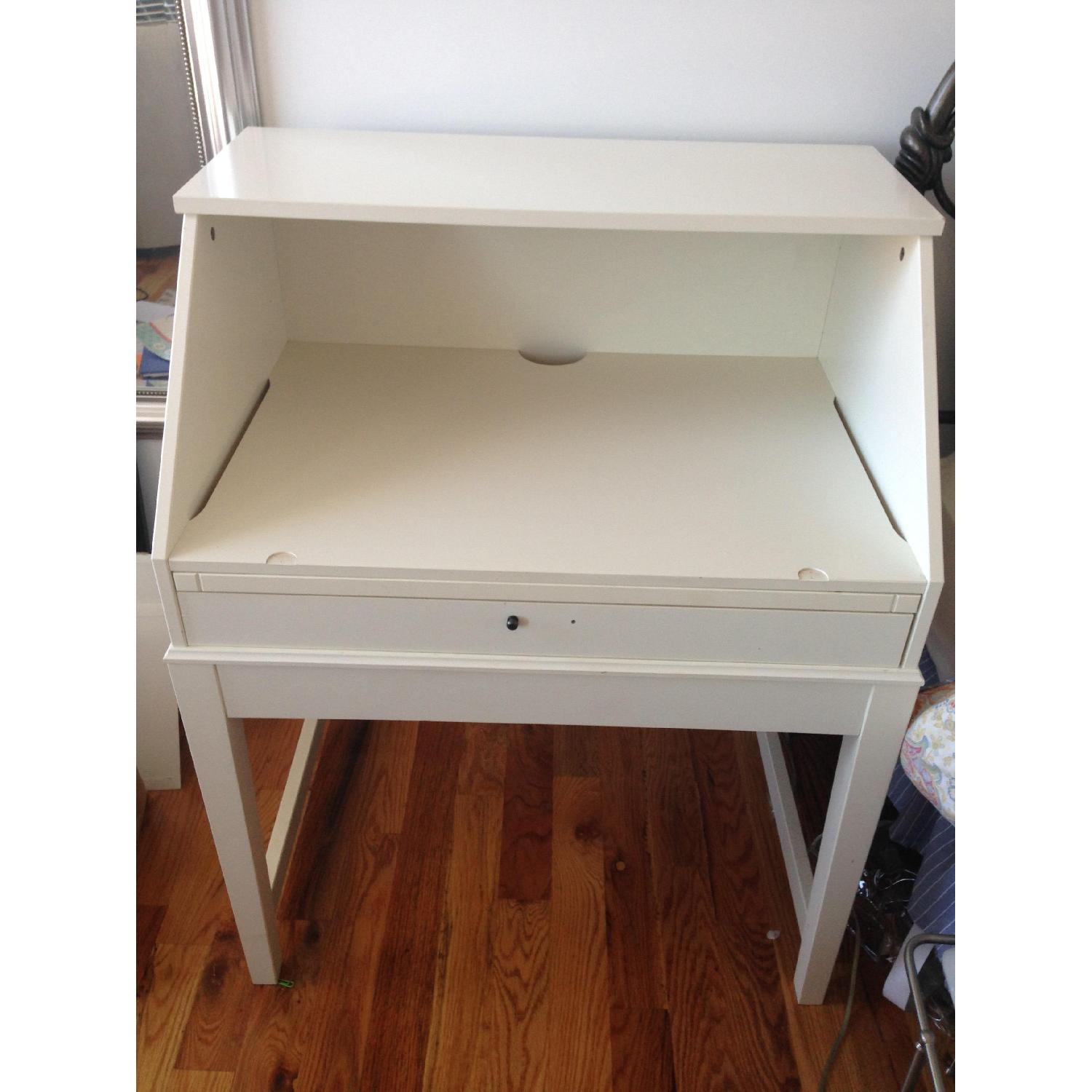 Ikea White Desk - image-1