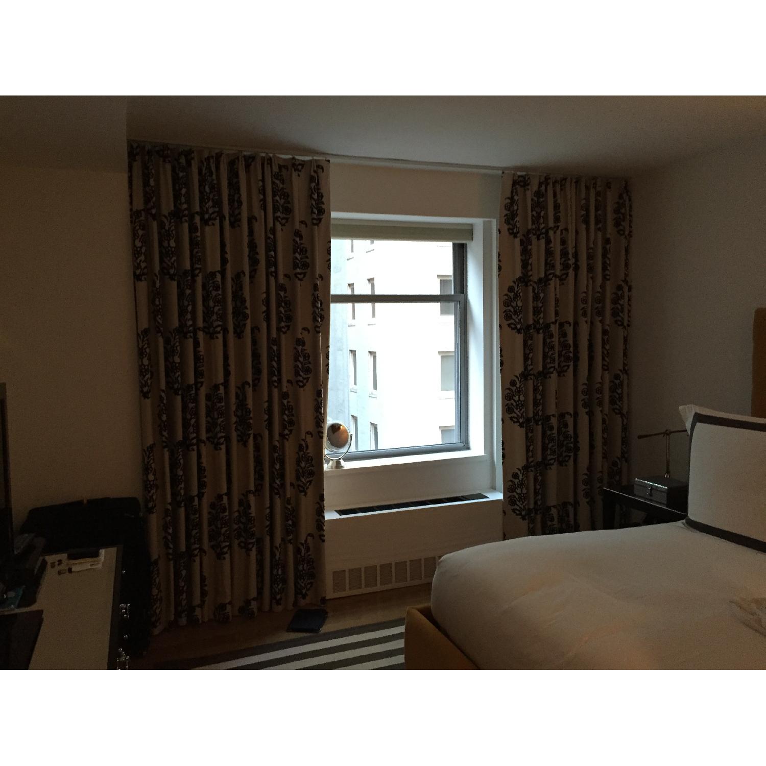 Lined Linen Custom Made Drapes - Pair - image-1