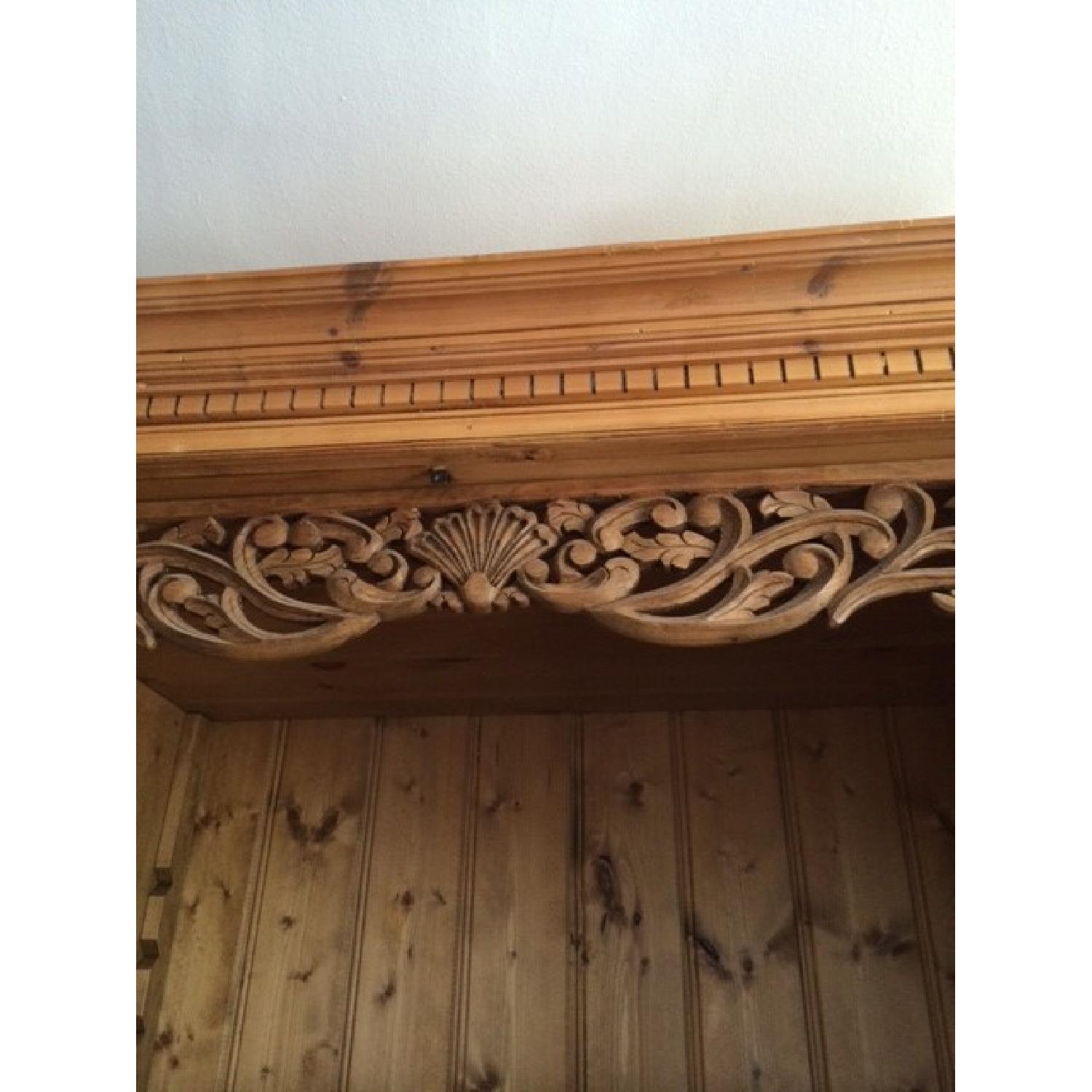 Solid Pine Armoire/Entertainment Center - image-3