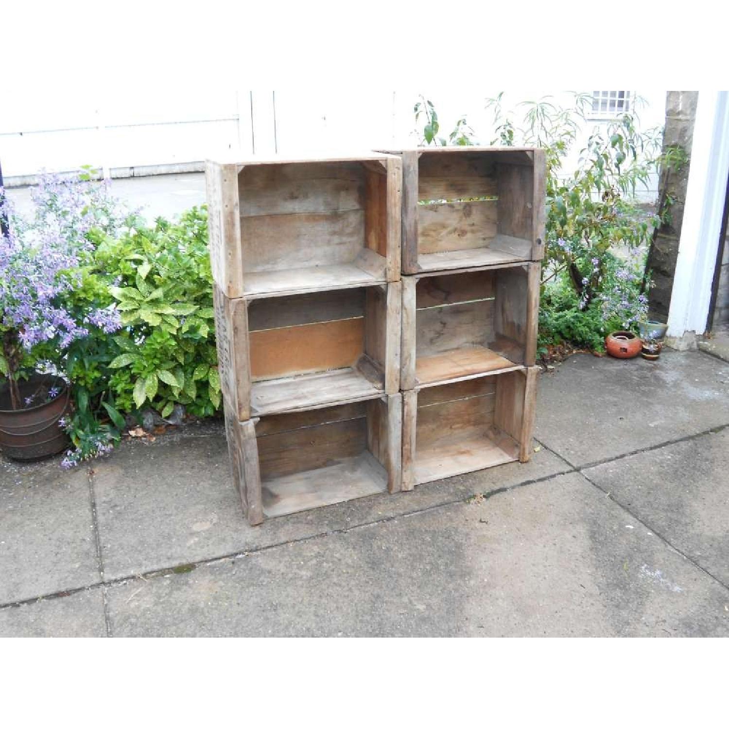 Bear Creek Rustic Shelving Unit - Set of 6 - image-1