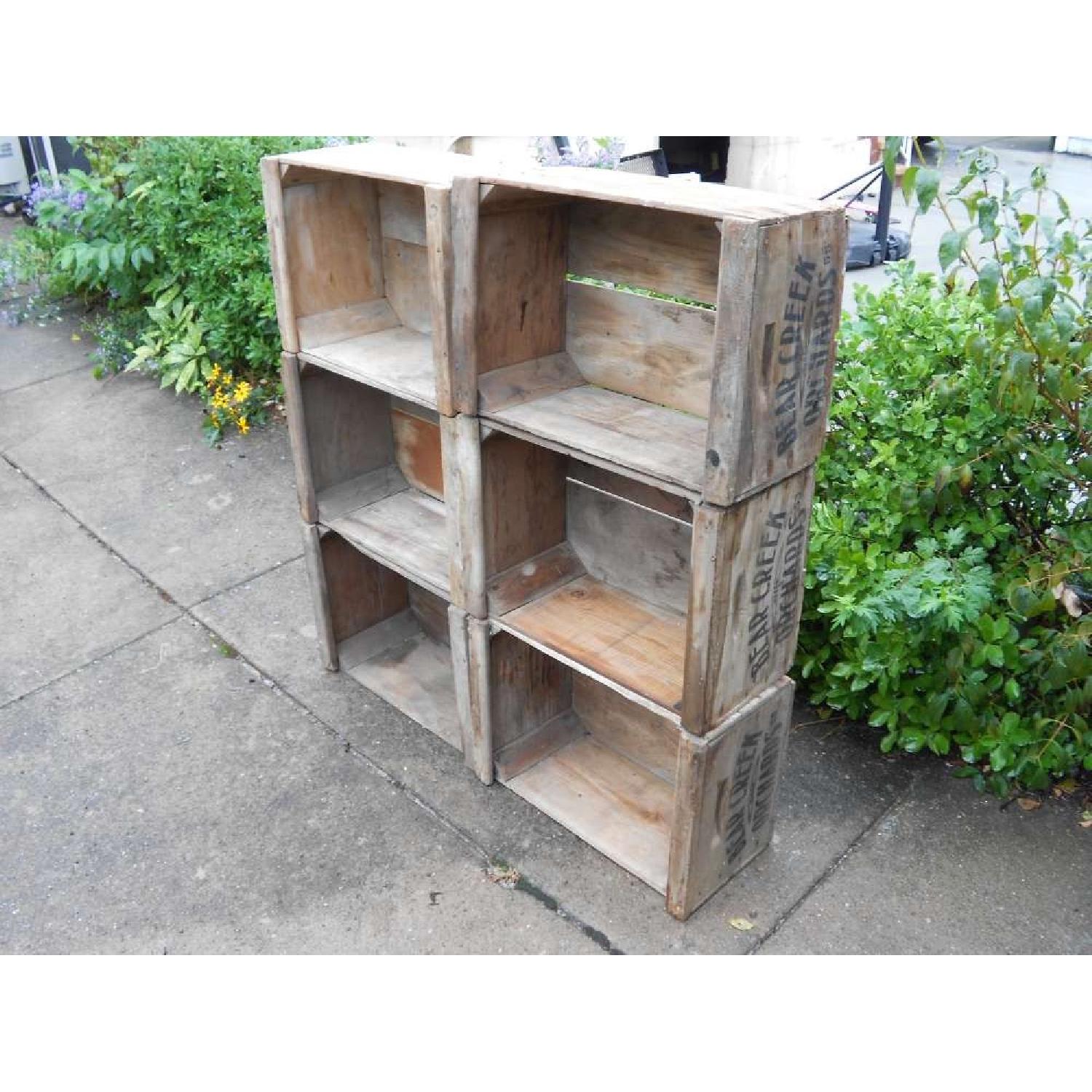 Bear Creek Rustic Shelving Unit - Set of 6 - image-5