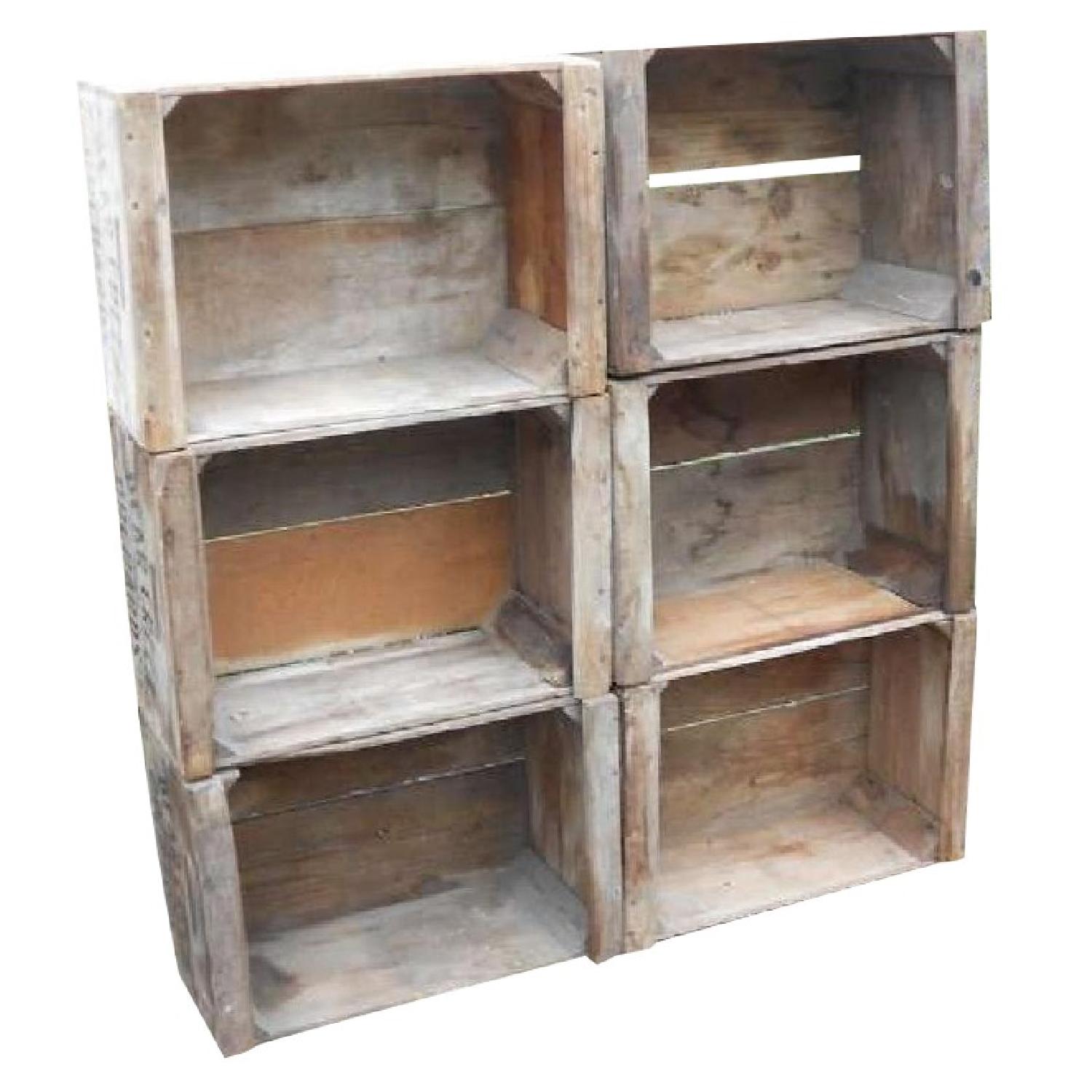 Bear Creek Rustic Shelving Unit - Set of 6 - image-8