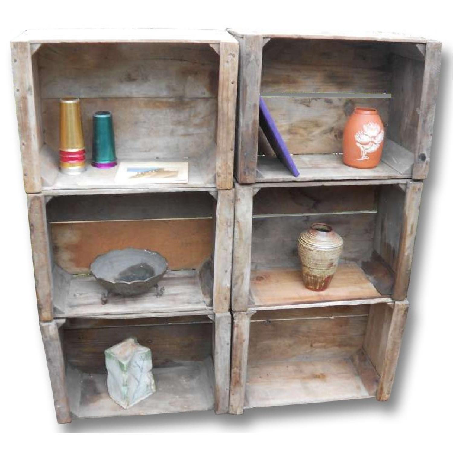 Bear Creek Rustic Shelving Unit - Set of 6 - image-0