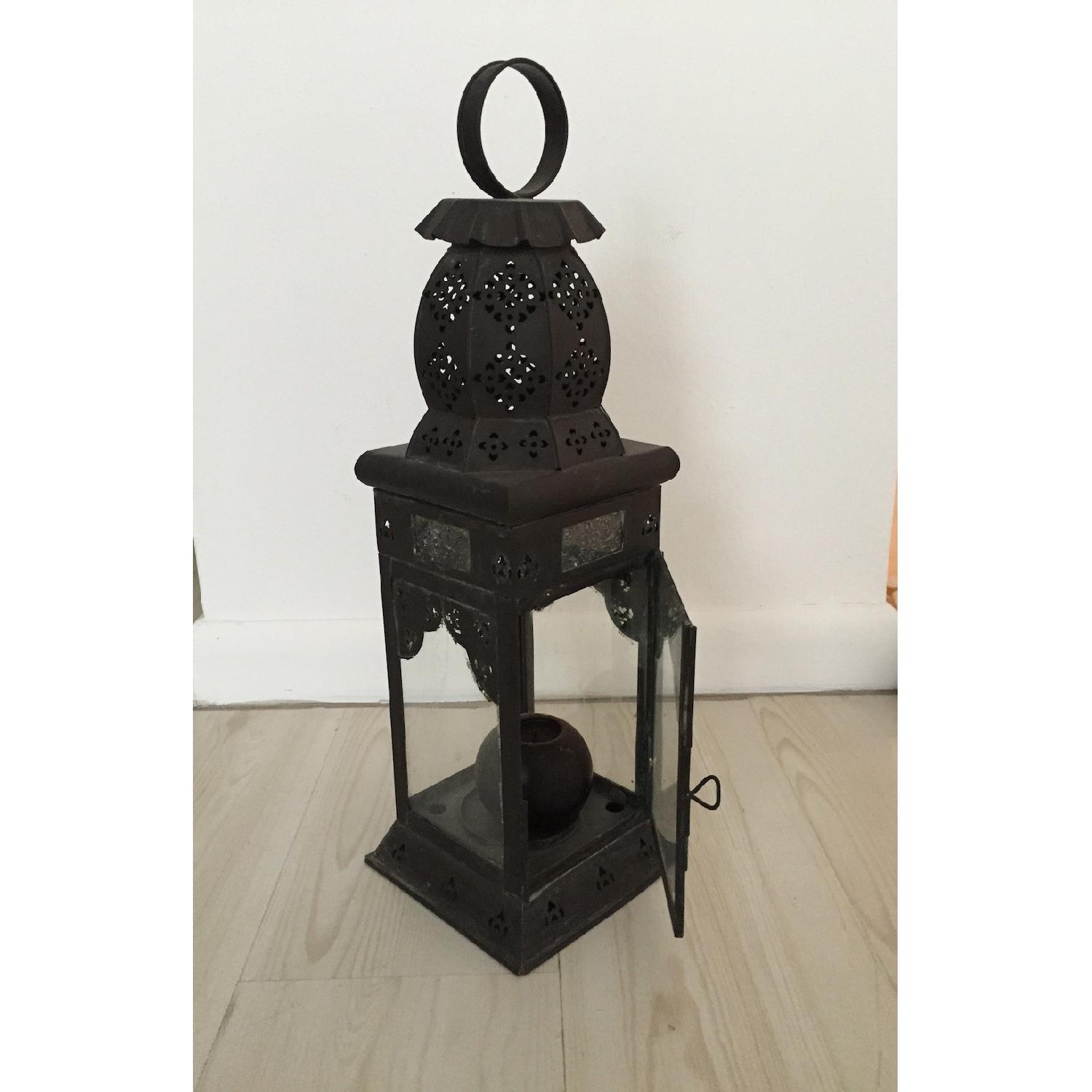 Antique Thai Lanterns - Pair - image-3