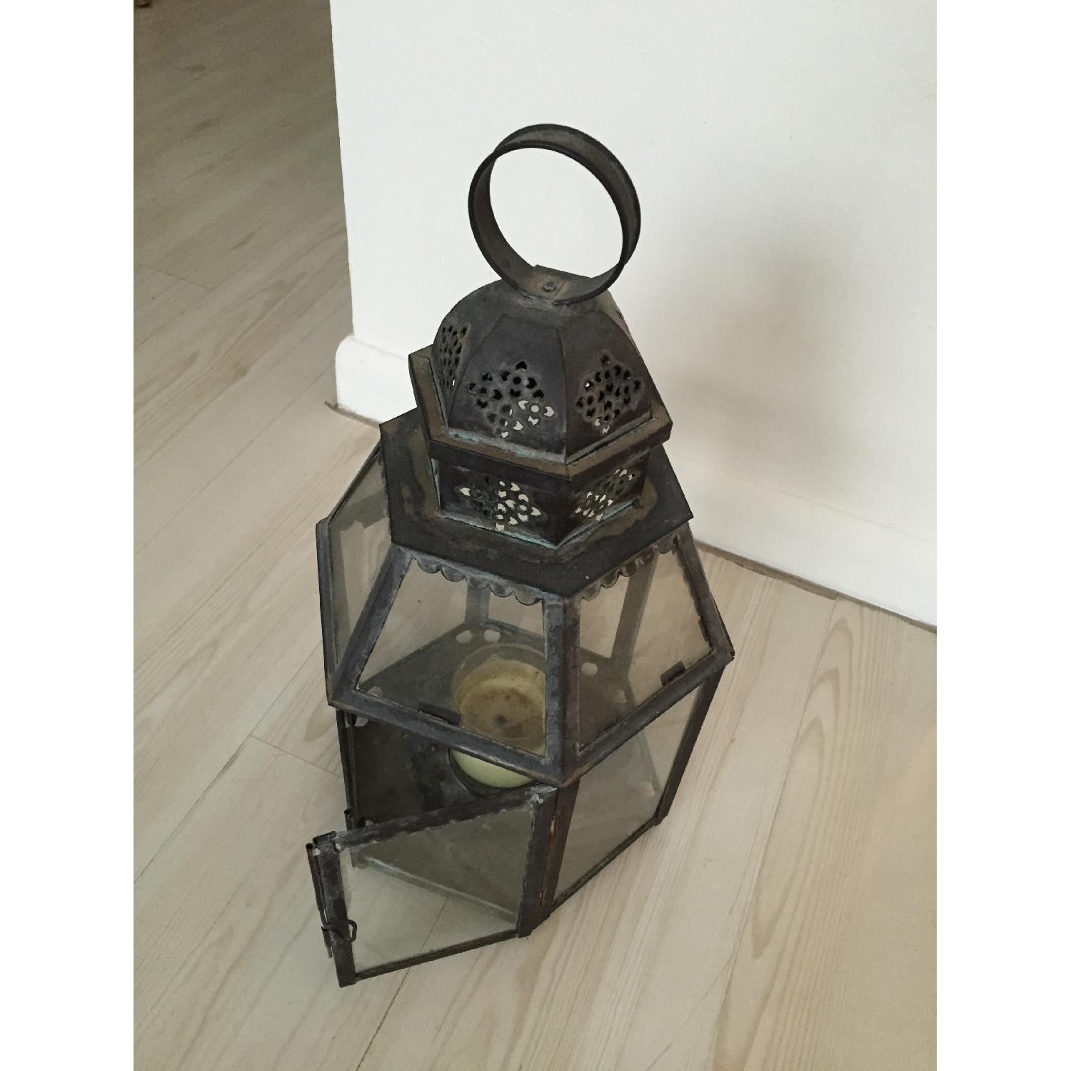 Antique Thai Lanterns - Pair - image-4