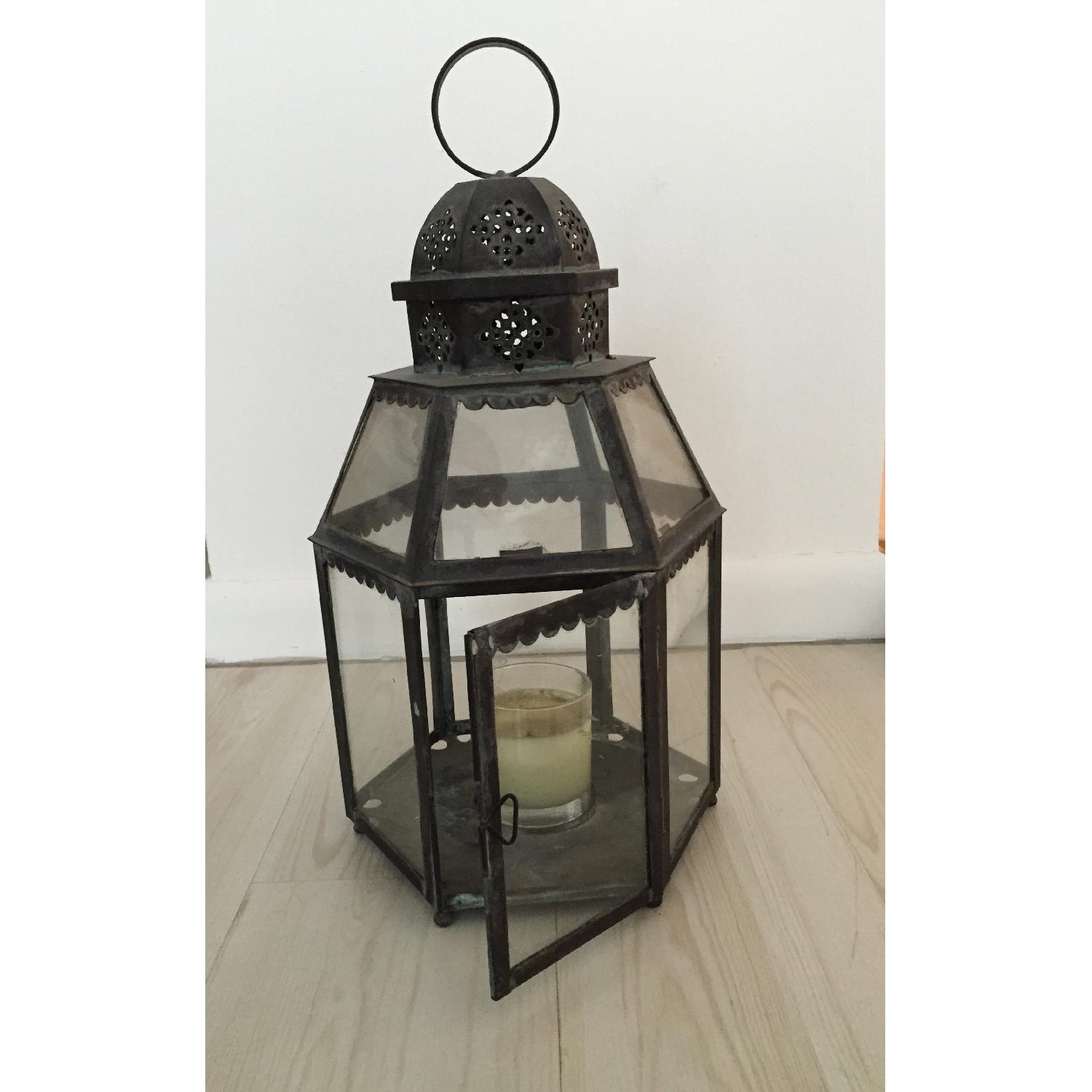 Antique Thai Lanterns - Pair - image-6