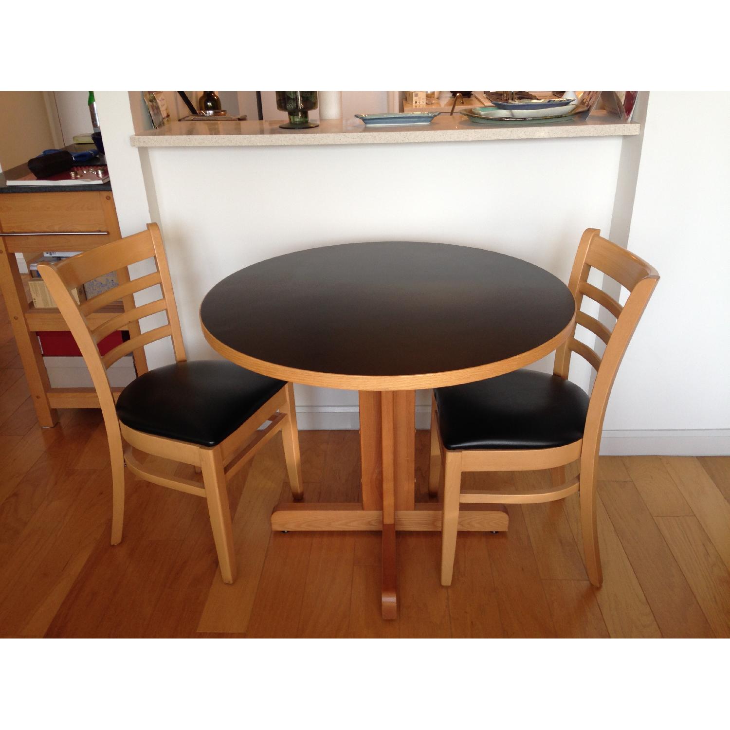 The Door Store Bistro Dining Table w/ 2 Chairs - image-1