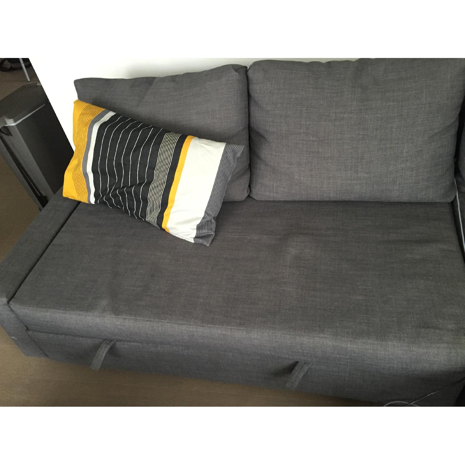 Ikea Grey Sofa Bed AptDeco