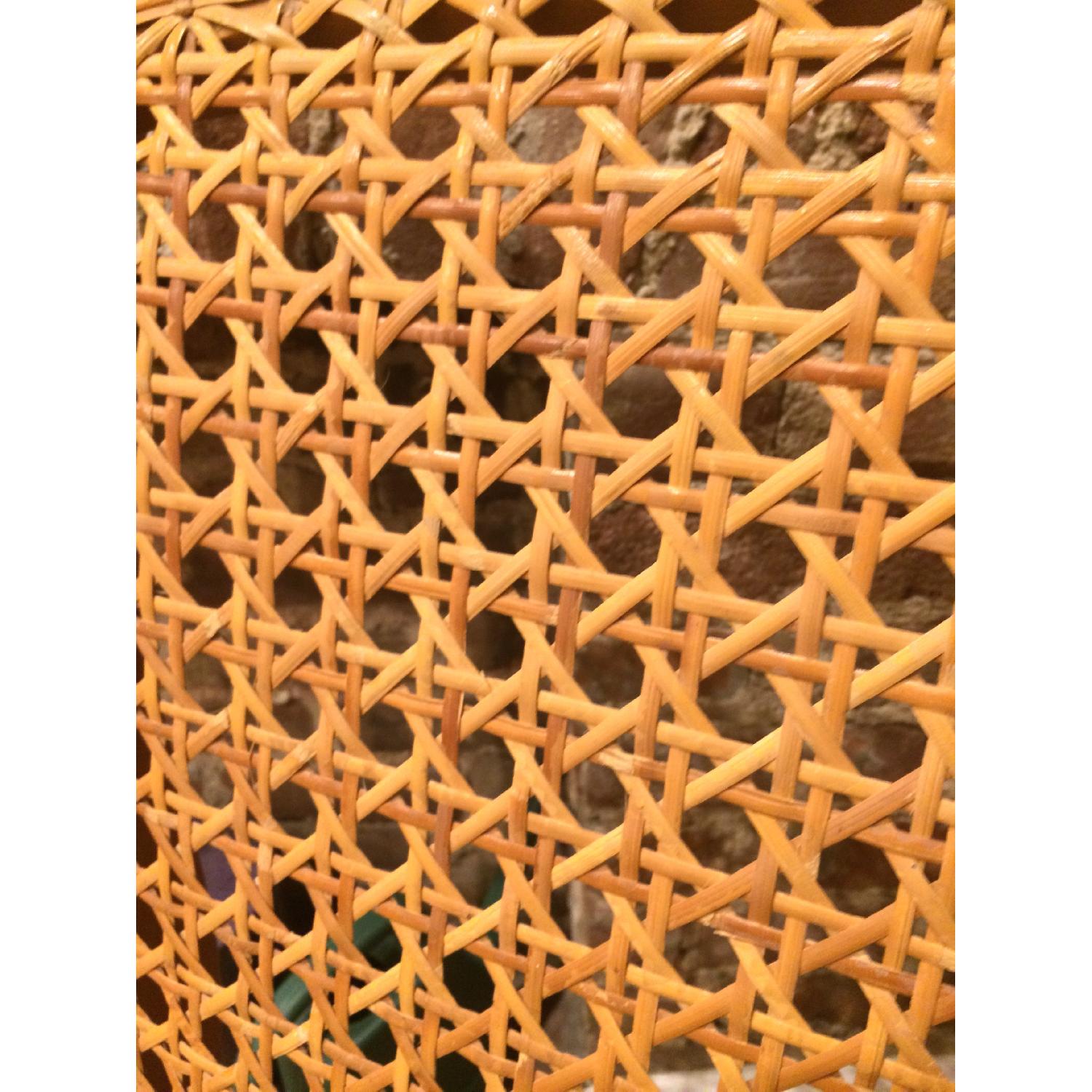 Farre Wood Rattan Poltroon - image-3