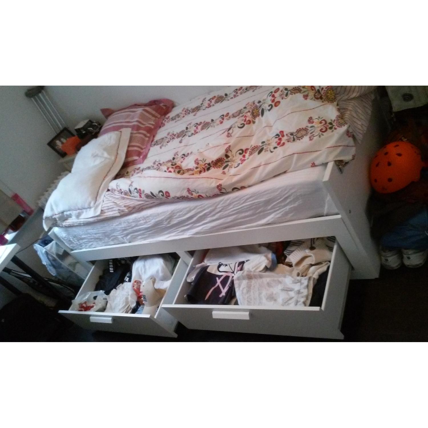 Ikea Brimnes Daybed w/ Trundle & Storage - image-3