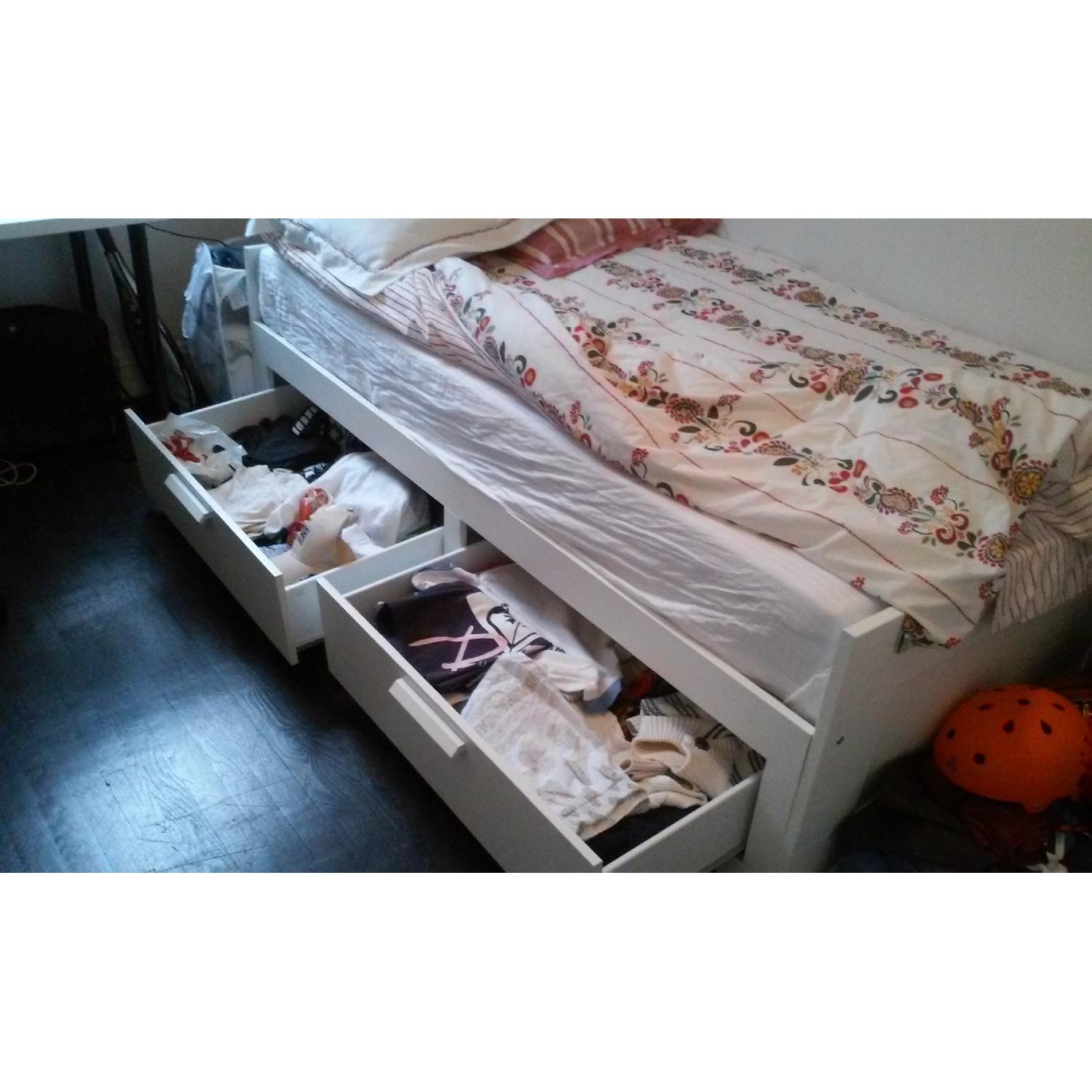 Ikea Brimnes Daybed w/ Trundle & Storage - image-4