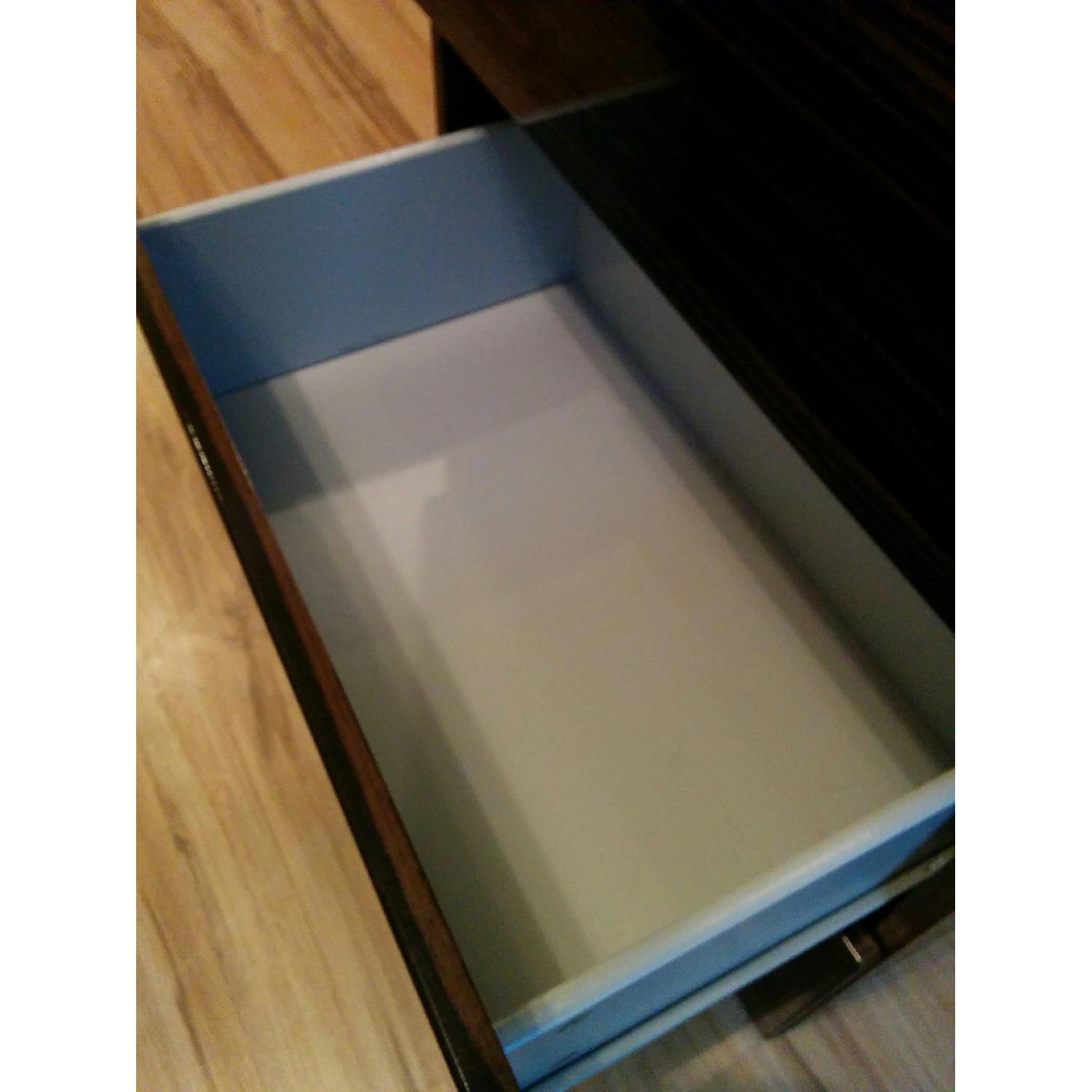 Ikea Besta Custom Bookshelf with Built-In Drawers - image-8