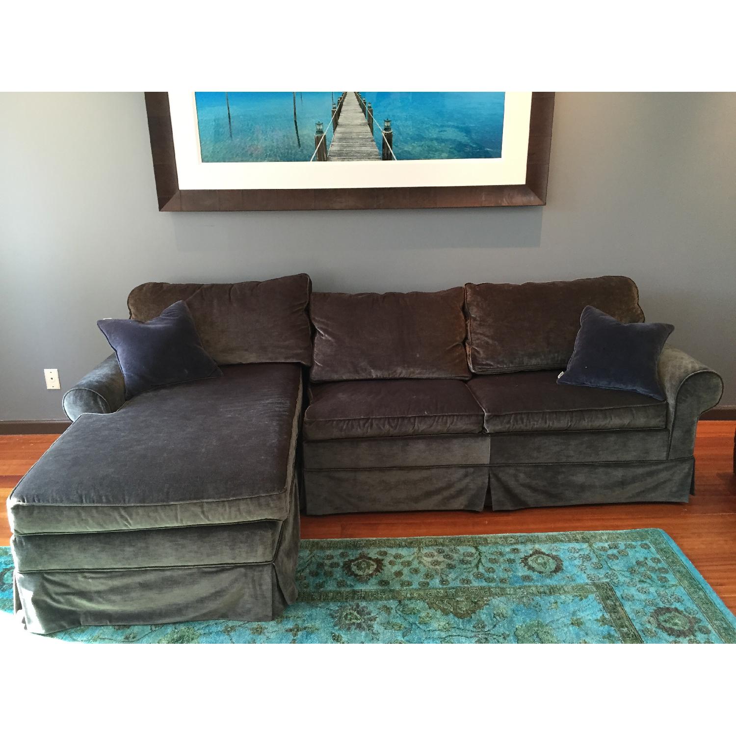 Mitchell Gold + Bob Williams Sectional Sofa Bed - image-2