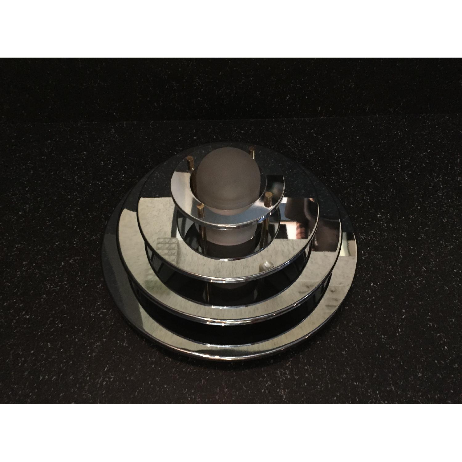 Vintage Stacked Coin Light Fixtures - Set of 10 - image-1