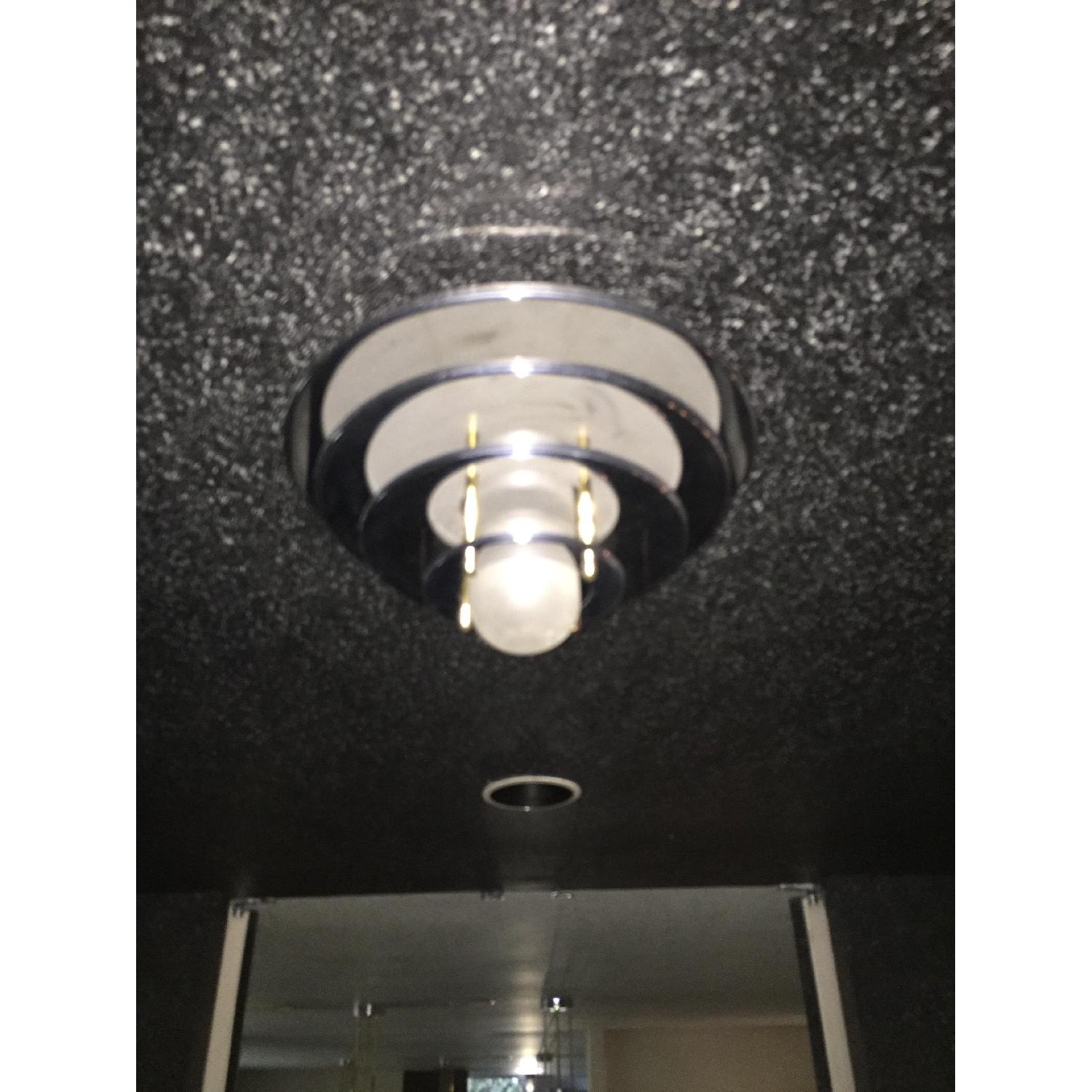 Vintage Stacked Coin Light Fixtures - Set of 10 - image-2