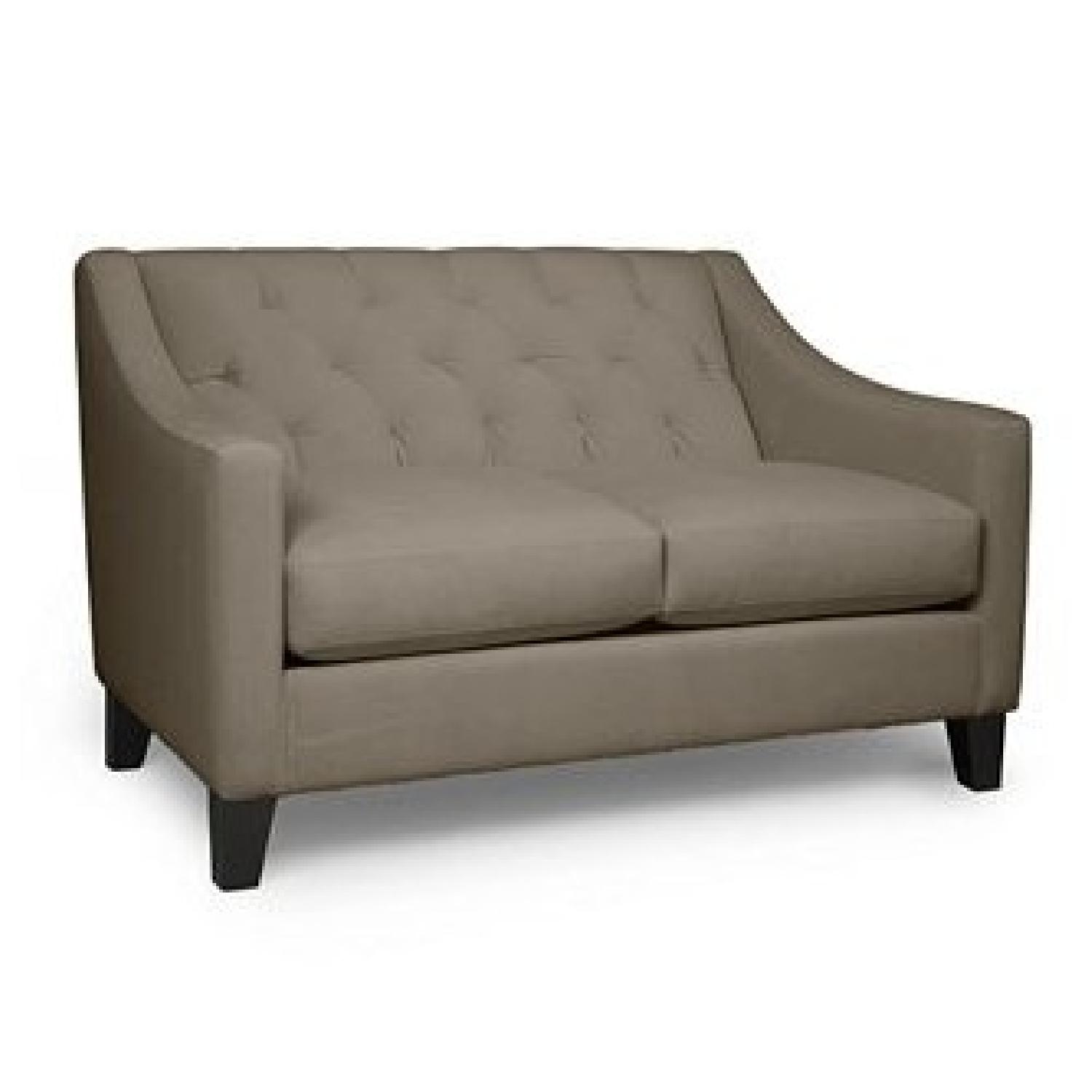Macy's Chloe Velvet Tufted Loveseat - image-4