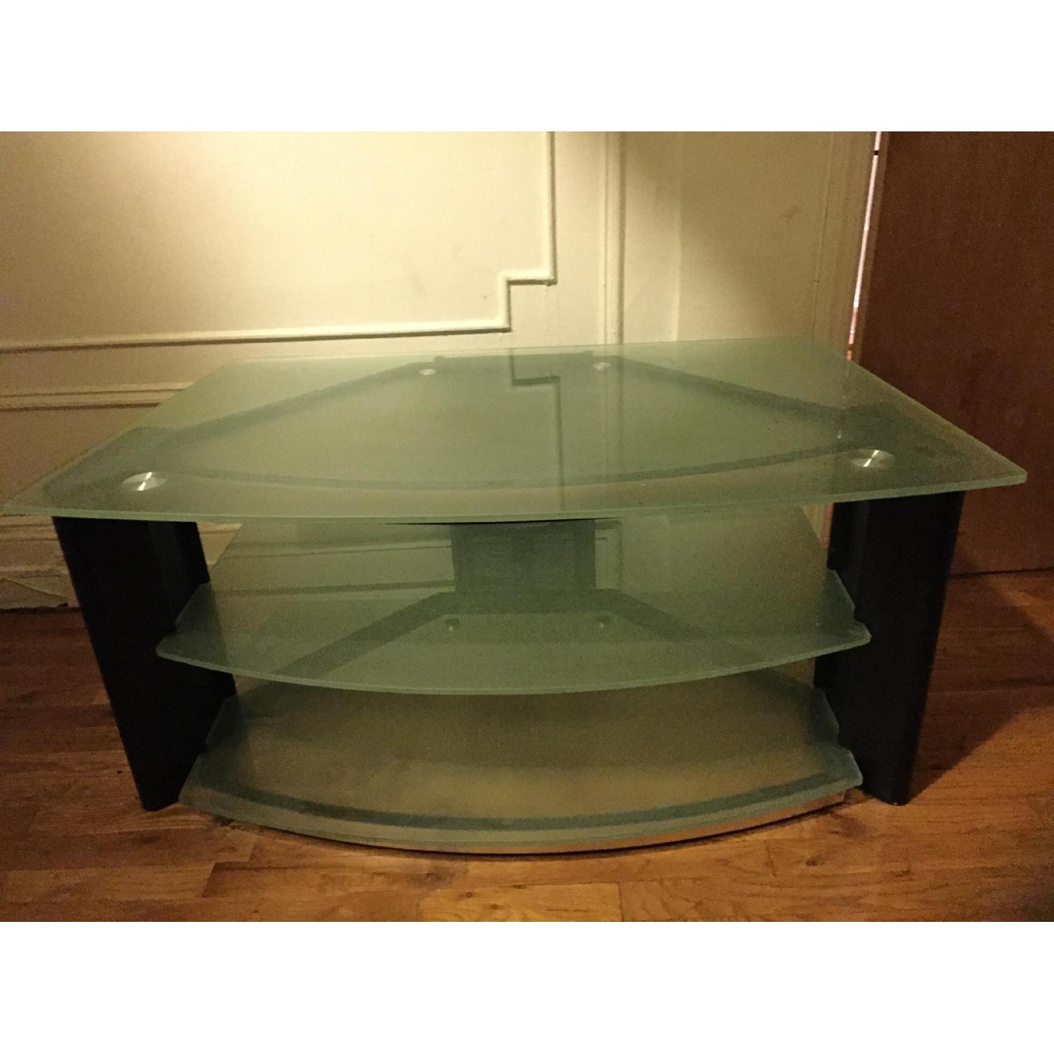 Z-Line Designs Tempered Glass TV & Media Stand - image-1
