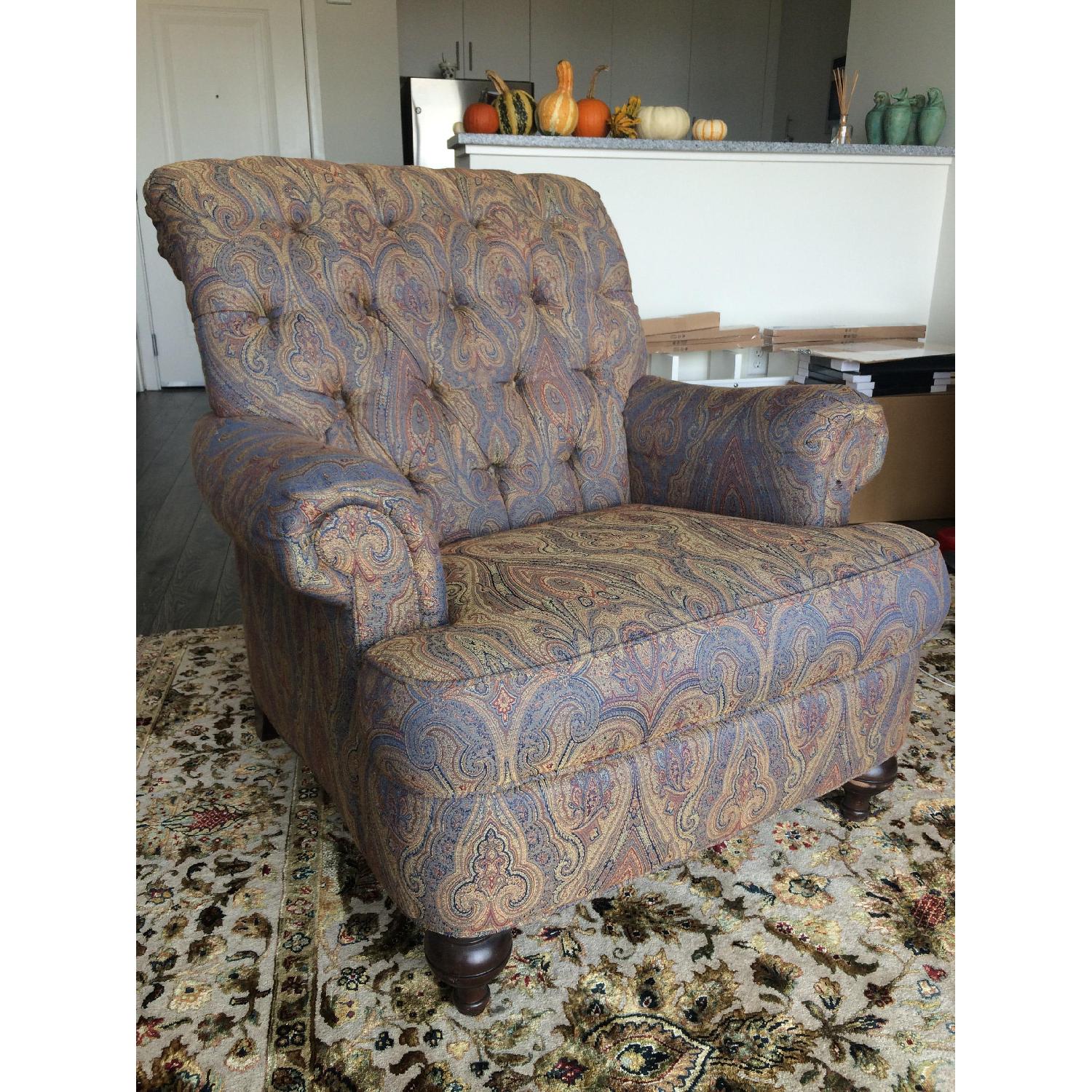 Ethan Allen Custom Made Shawe Chair AptDeco