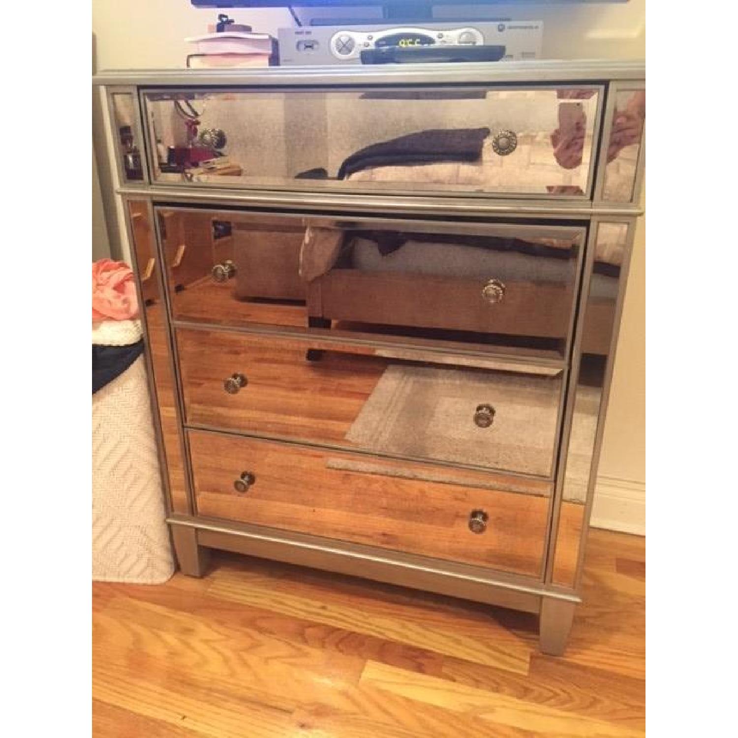 Pier 1 Mirrored Dresser - image-1