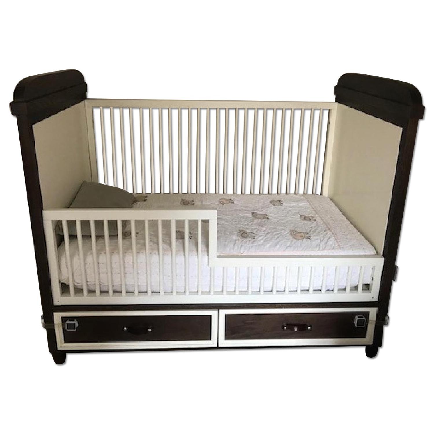 Morgan In Crib DucDuc Morgan Crib W/ Built-in Drawers AptDeco