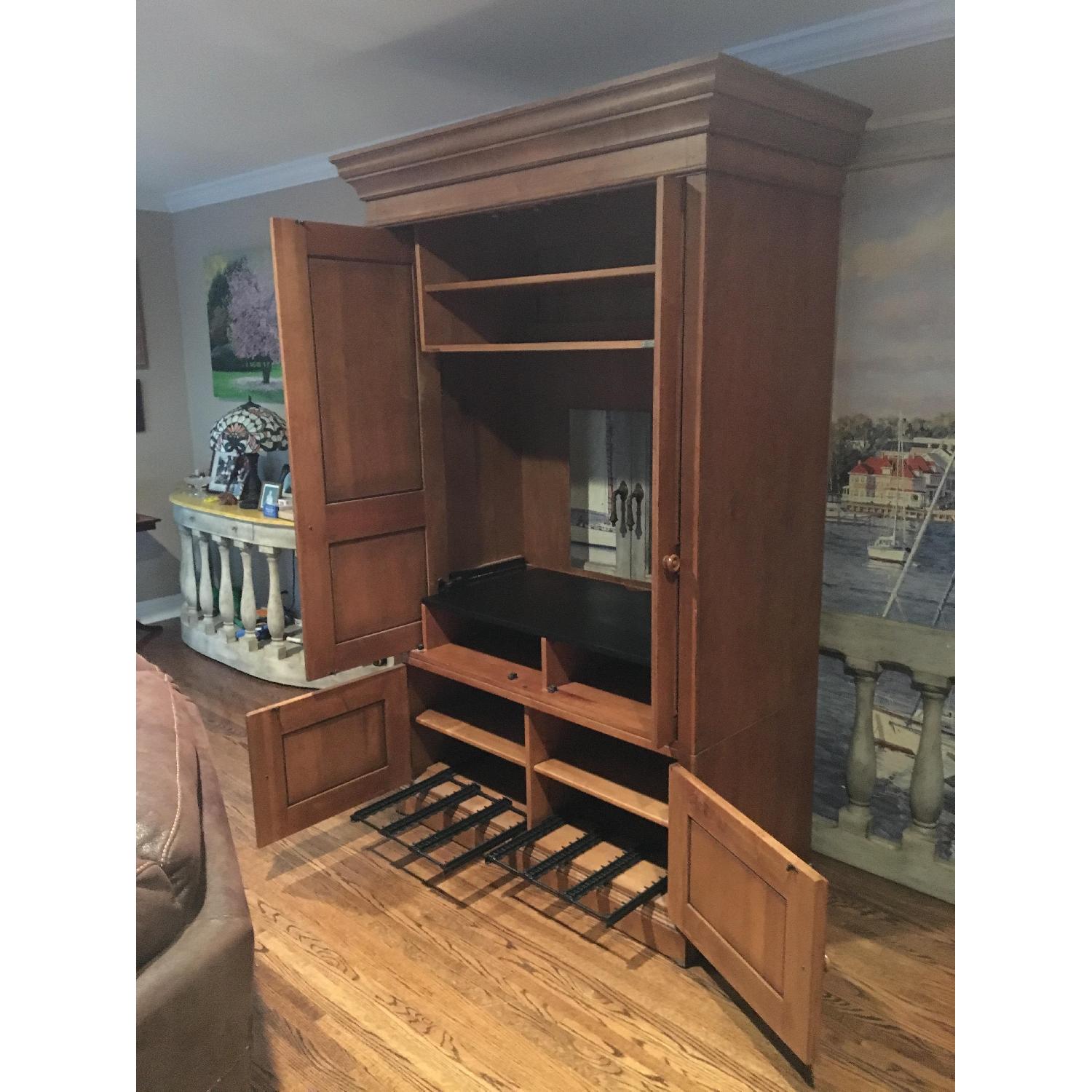 Ethan Allen New Country TV Armoire - image-2