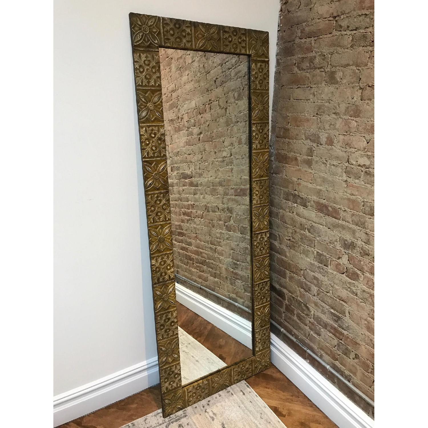 Olde Good Things Antique Tin Mirror - image-1