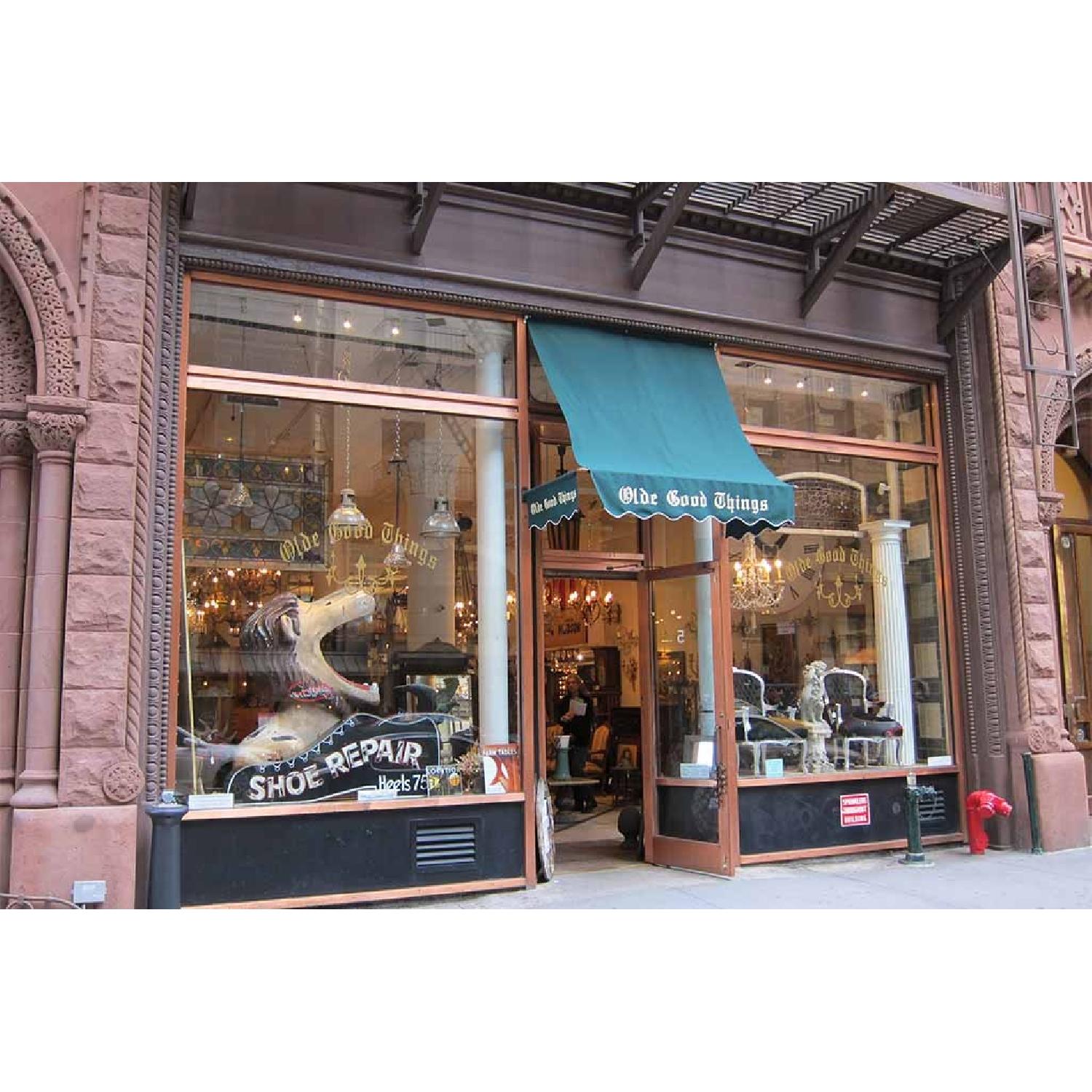 Olde Good Things Antique Tin Mirror - image-3