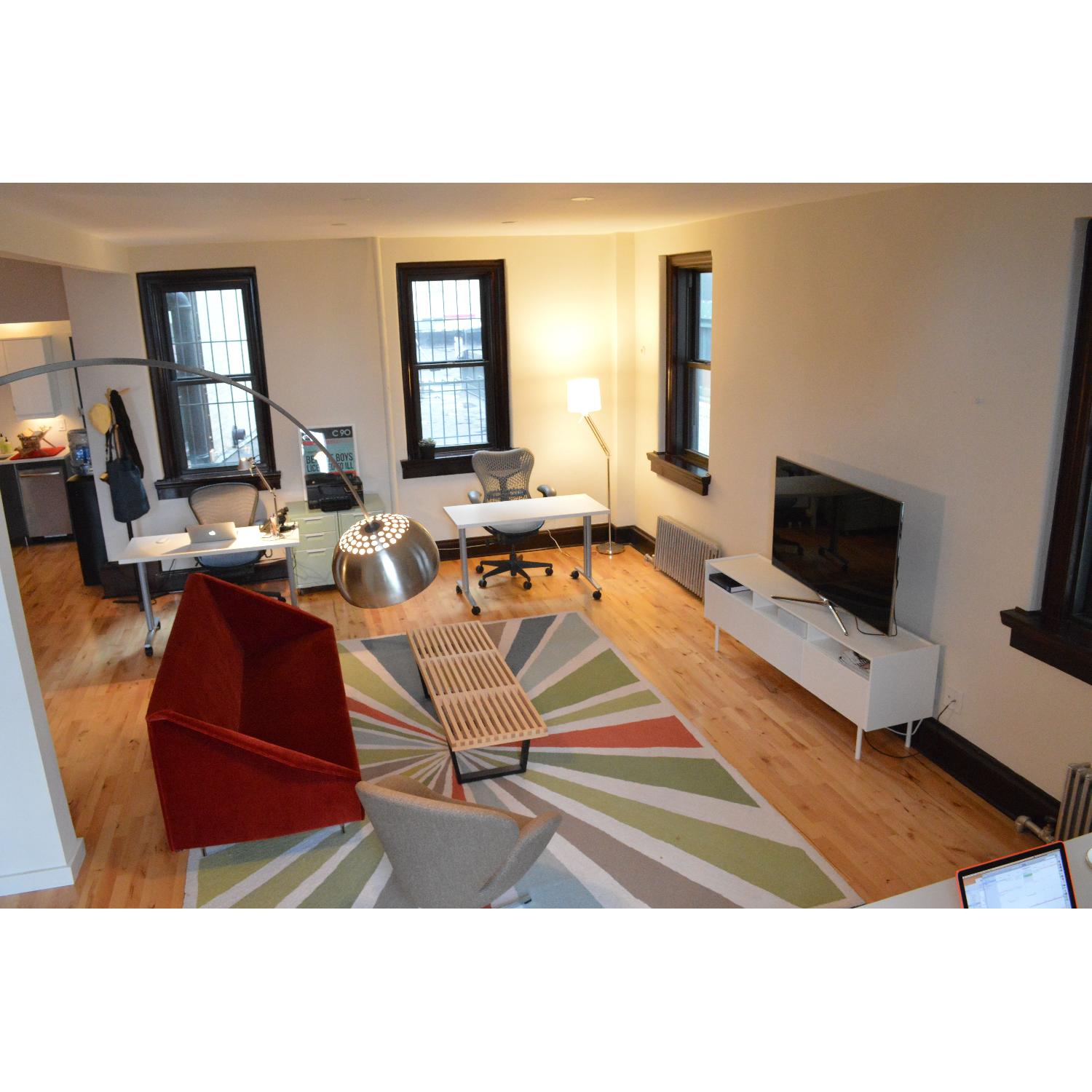 Ikea Ramsatra White TV Stand/Media Console - image-4