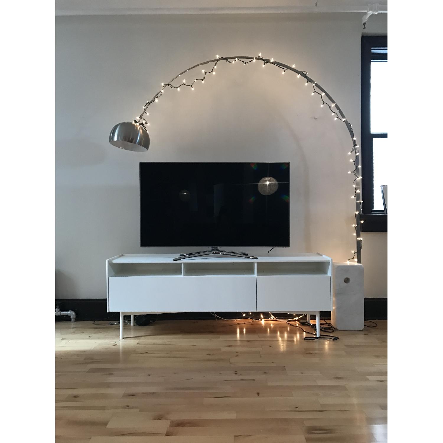 Ikea Ramsatra White TV Stand/Media Console - image-5
