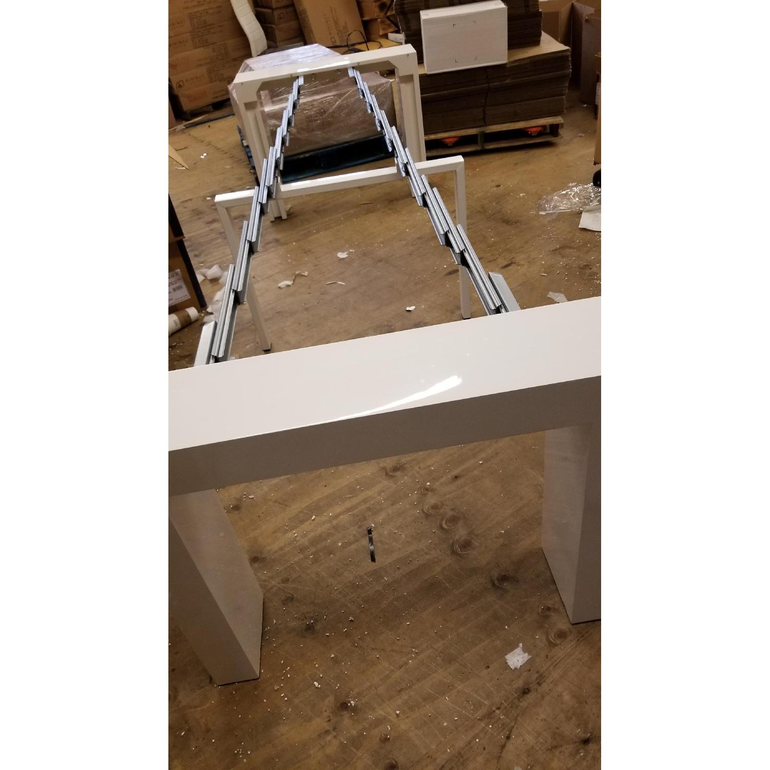 Expendable White Dining Table - image-2